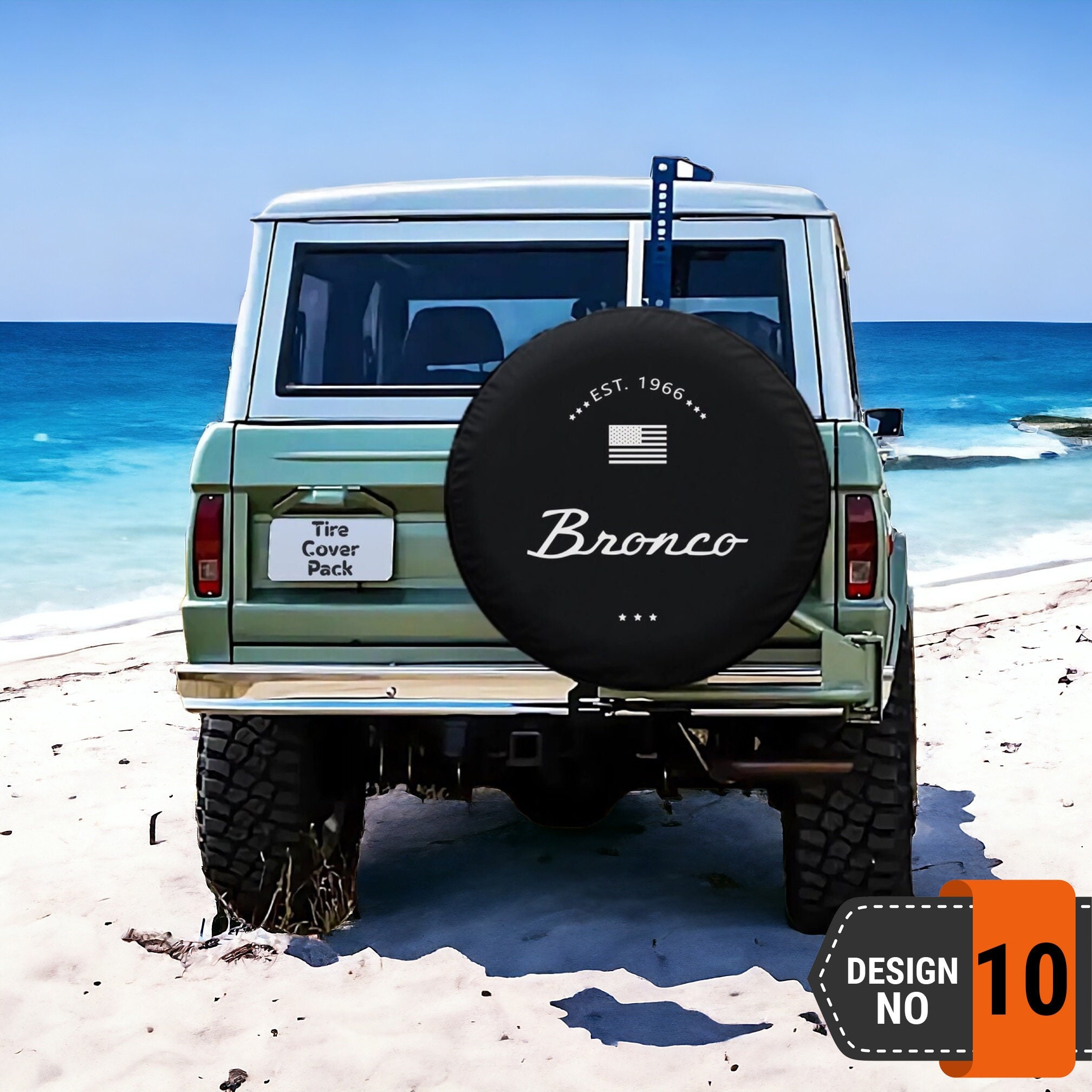 EST 1966 Ford Bronco Spare Tire Cover