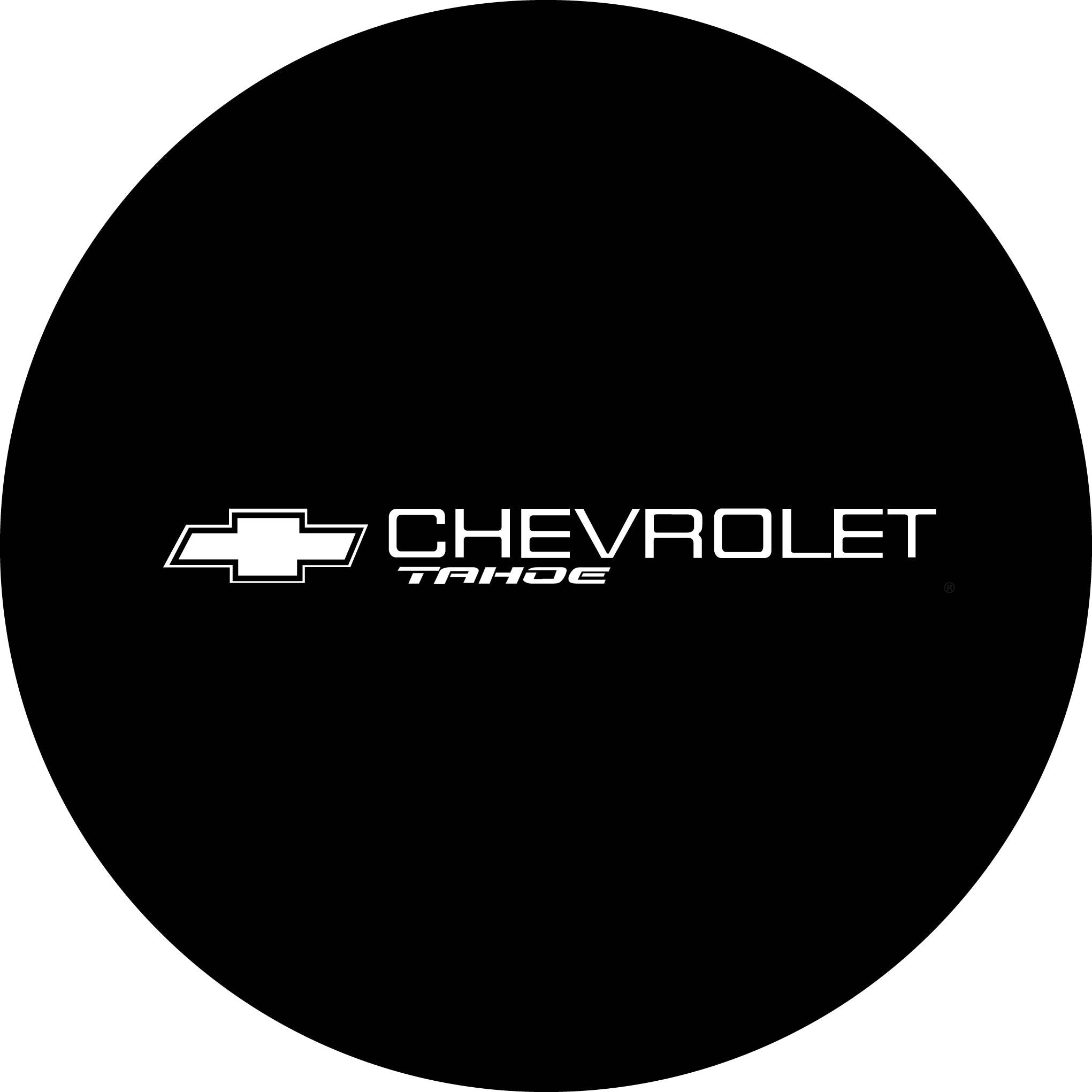 Tahoe Logo Spare Wheel Tire Cover