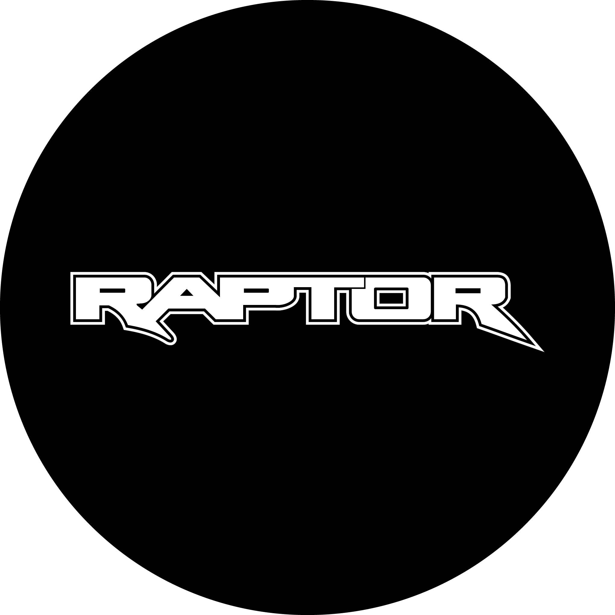 Чехол на запасное колесо с логотипом Raptor