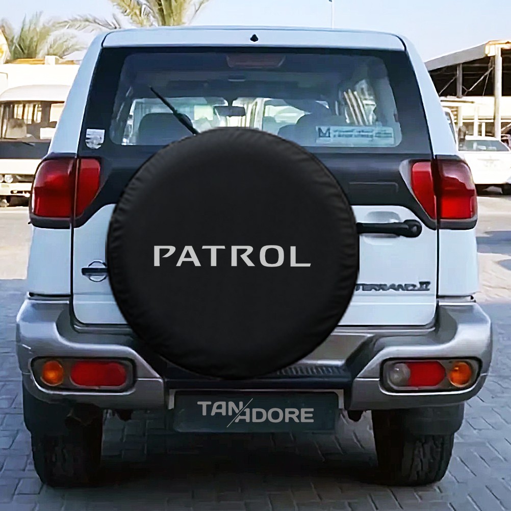 Nissan Patrol Logolu Stepne Kılıfı