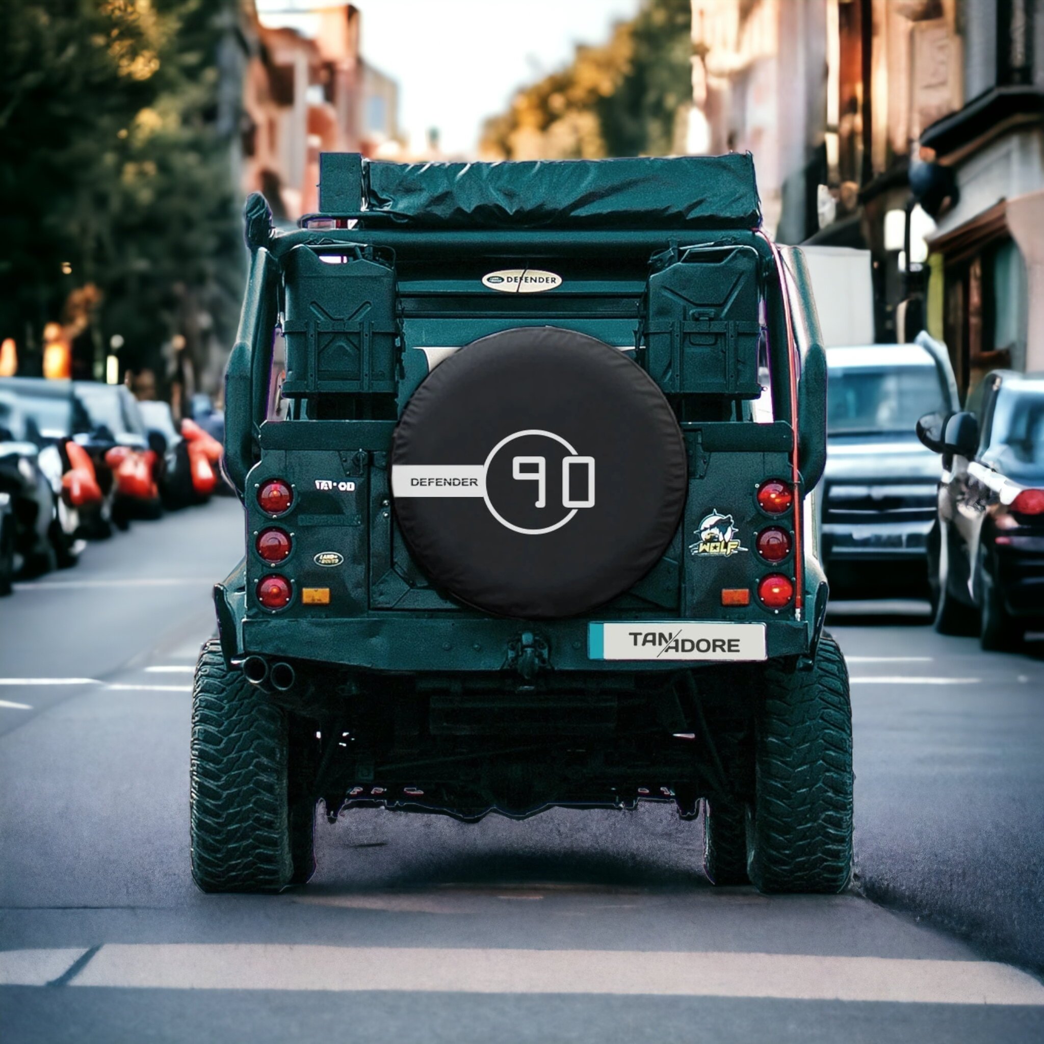 Defender 90 Spare Wheel Tire Cover