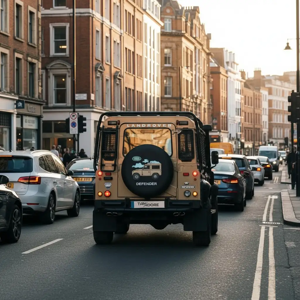 Land Rover Defender Tasarımlı Stepne Kılıfı