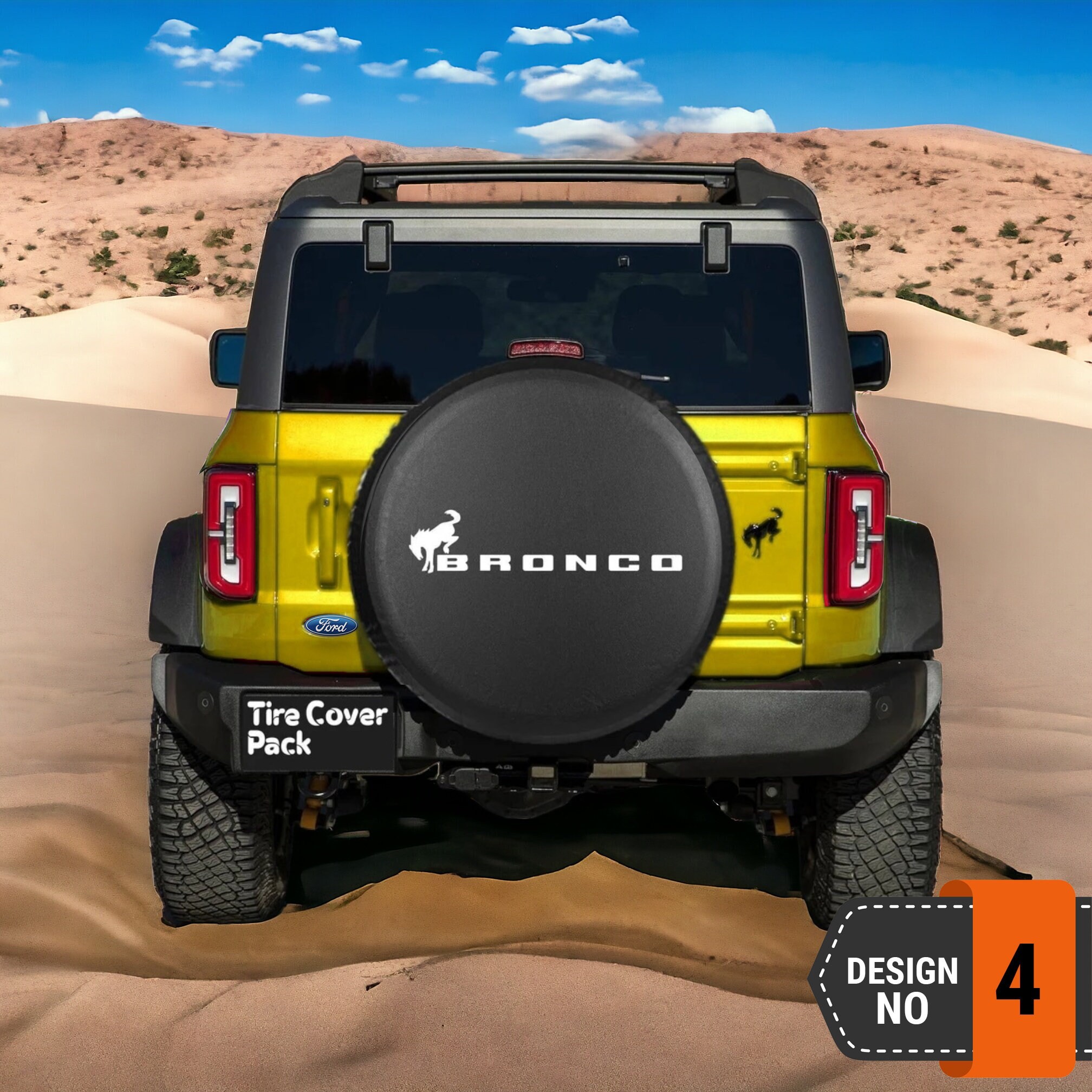 Ford Bronco Stepne Kılıfı - 4