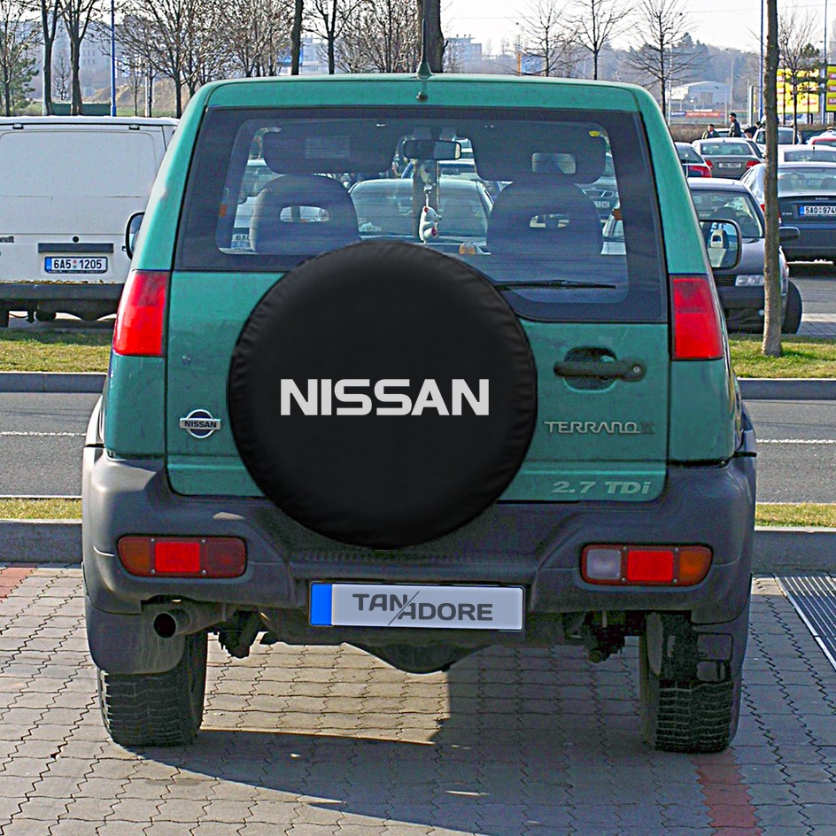 Nissan Terrano Logo Spare Wheel Tire Cover