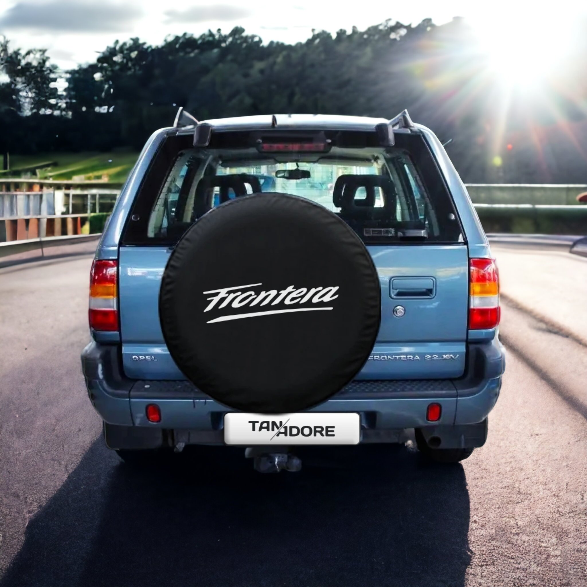 Frontera Logo Spare Wheel Tire Cover