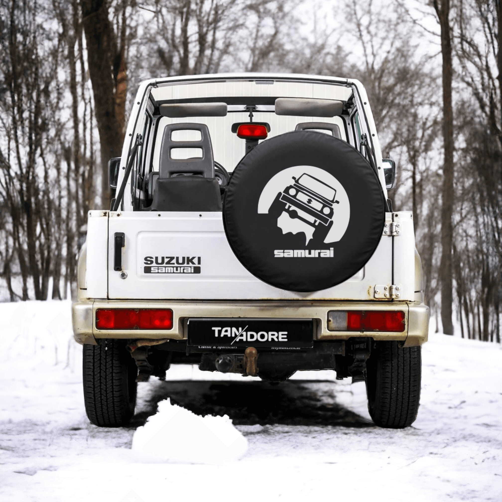 Samurai Spare Wheel Tire Cover