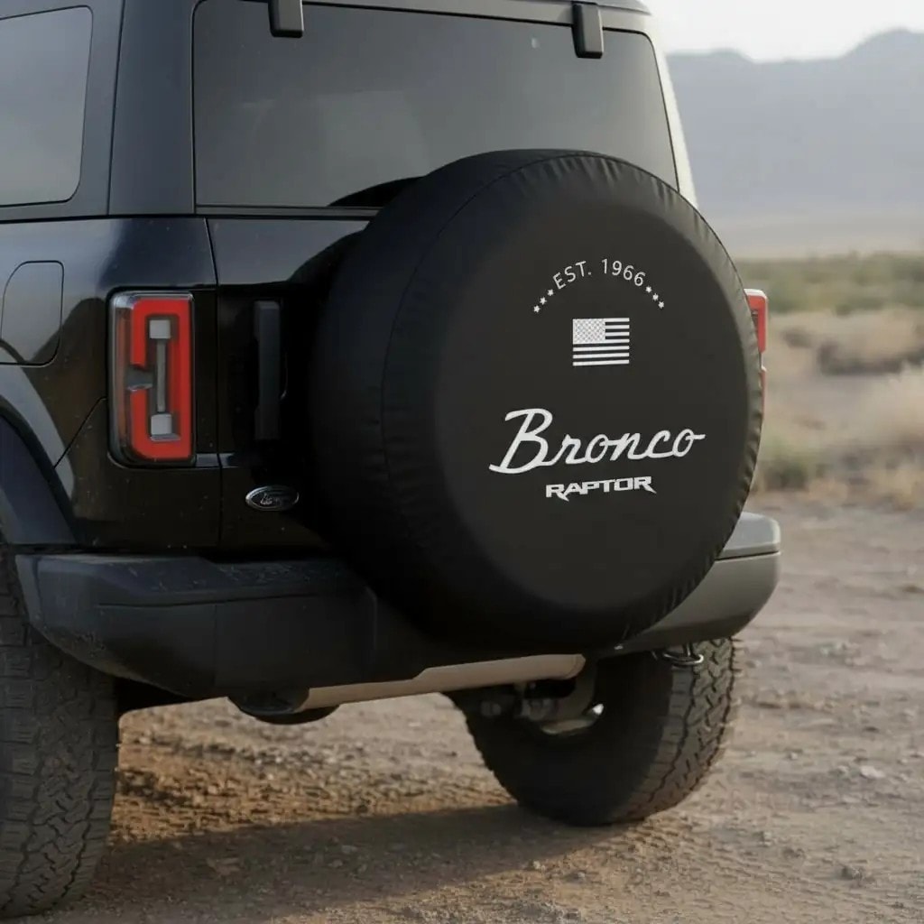 Raptor Logo Spare Wheel Tire Coverı