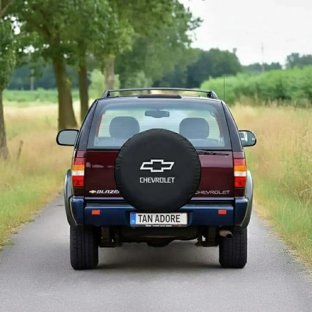 Chevrolet Logo Spare Wheel Tire Cover