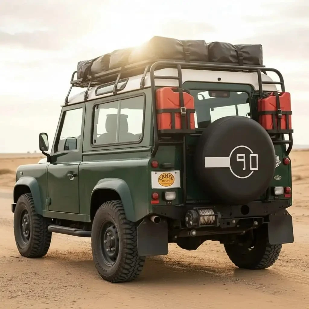 Land Rover Rire Cover Defender 90 Spare Wheel Tire Cover