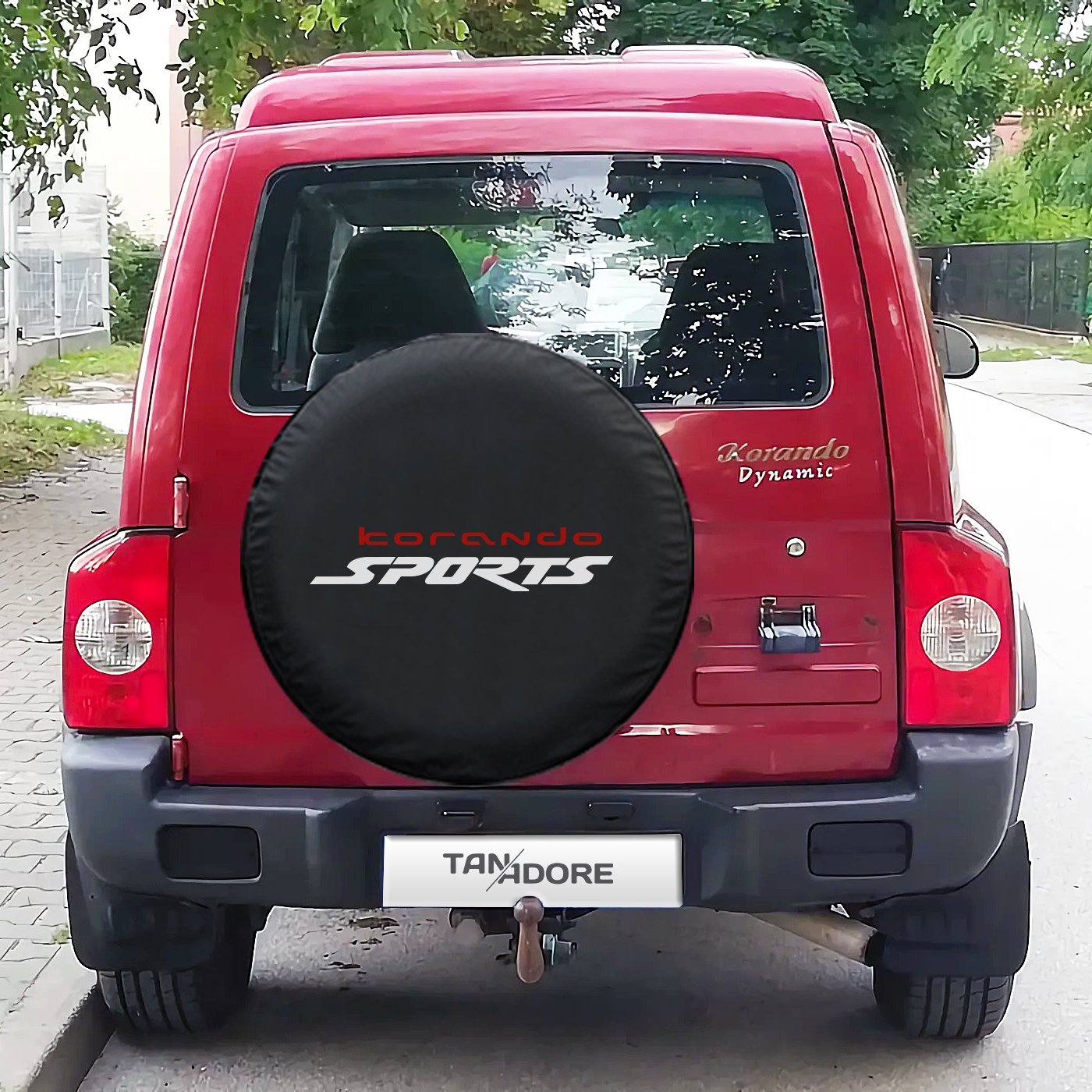 SsangYong Korando Sports Logo Spare Wheel Tire Cover