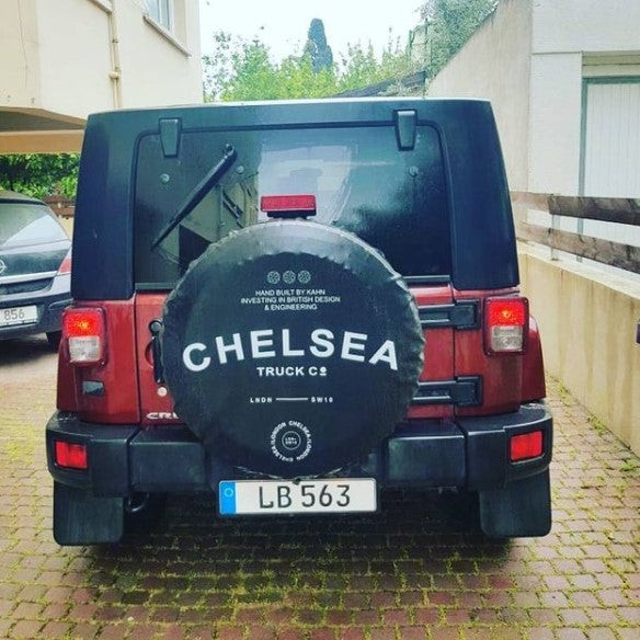 Chelsea / Londra Printed Spare Wheel Tire Cover