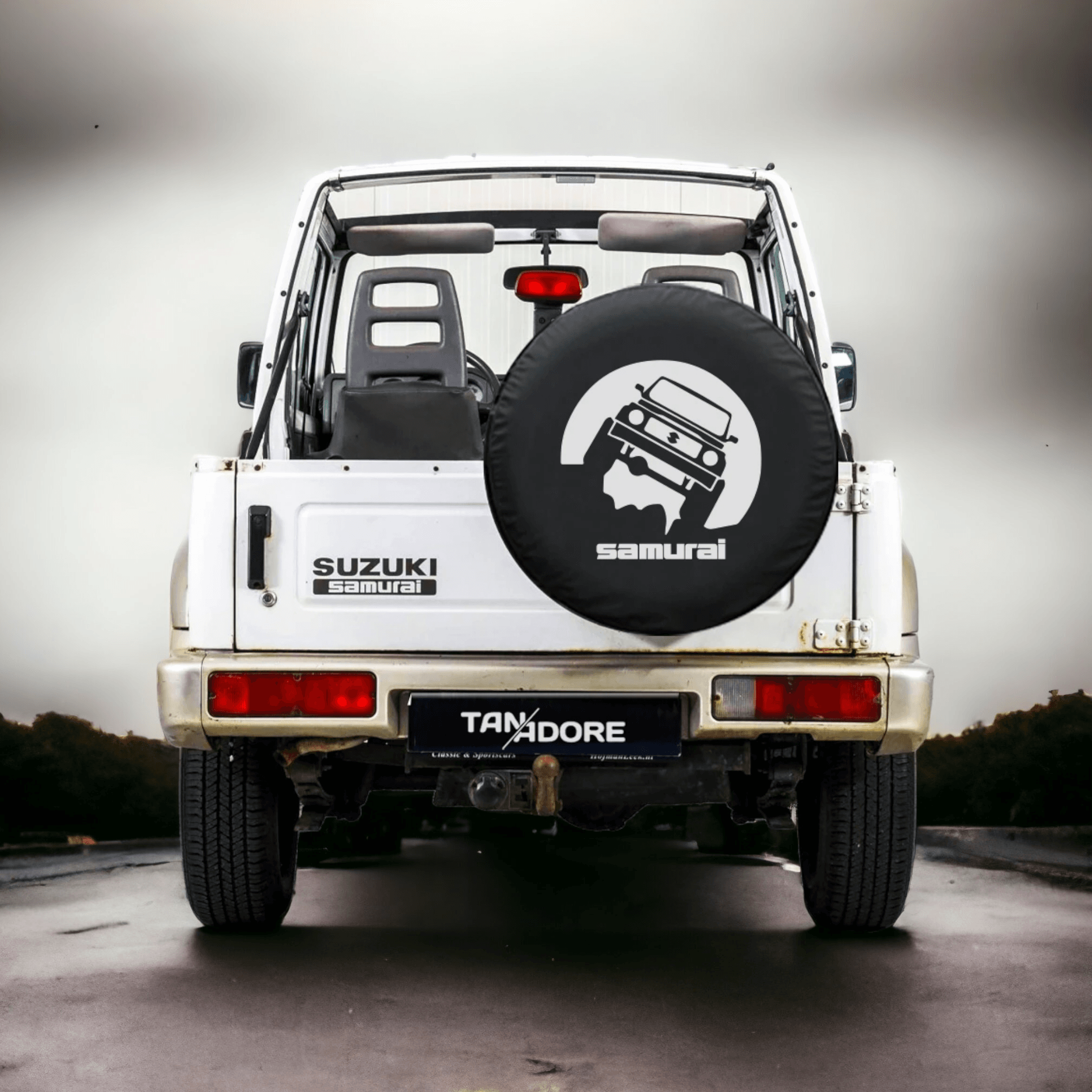 Samurai Spare Wheel Tire Cover