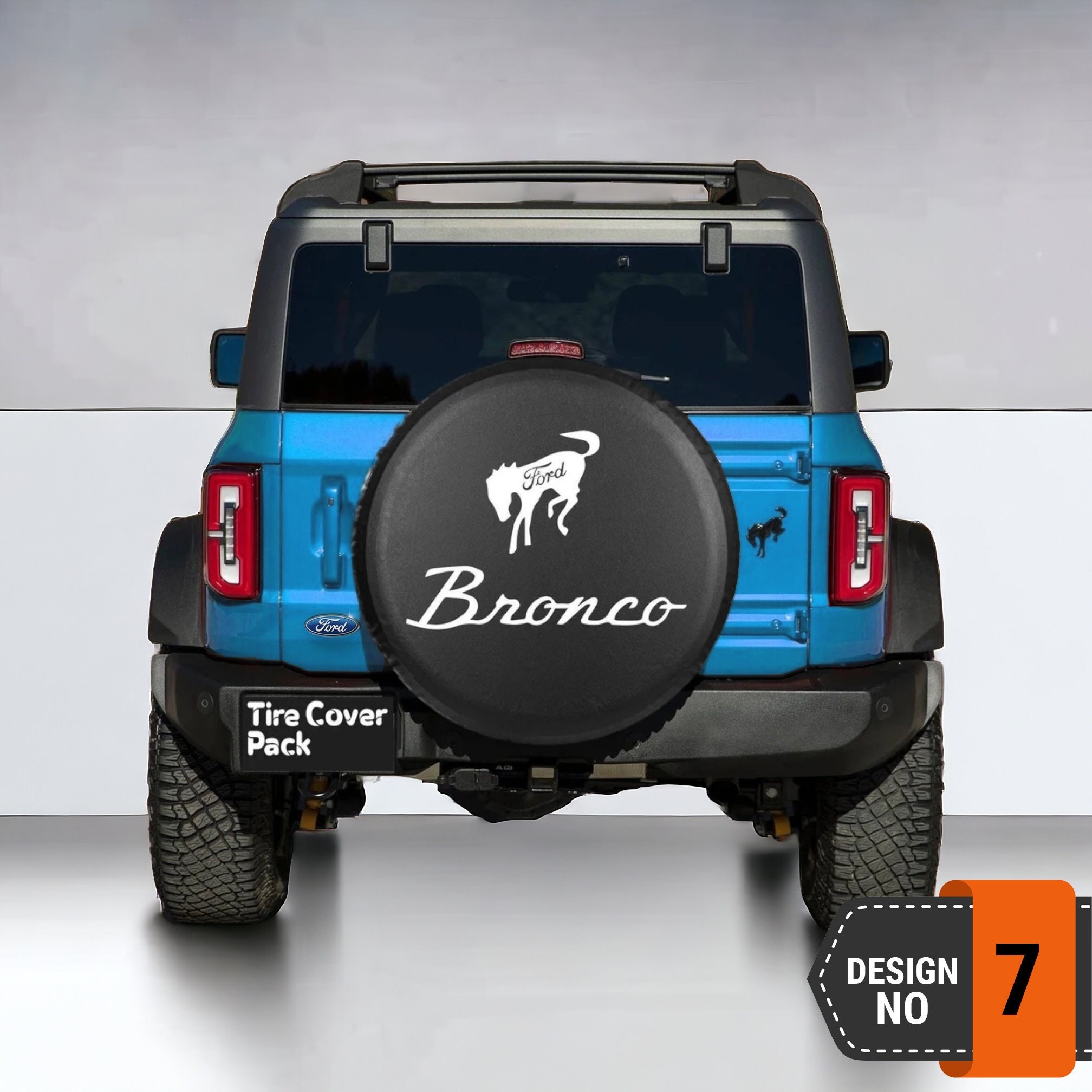 Ford Bronco Spare Tire Cover - 7th Style