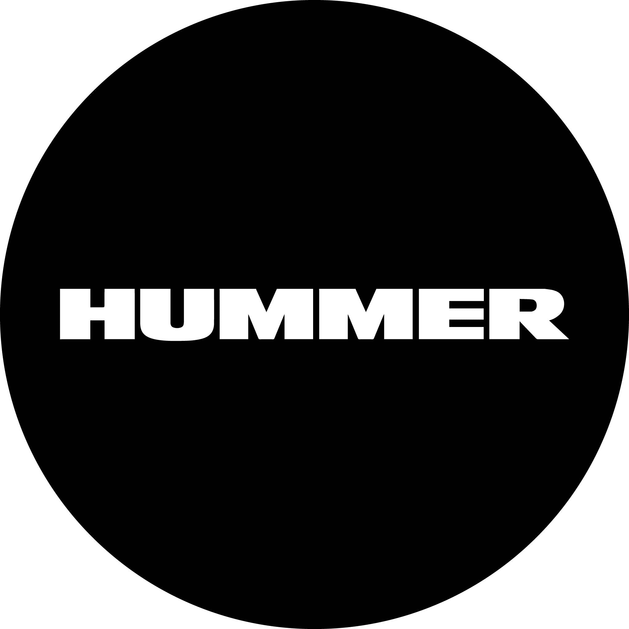 Чехол на запасное колесо с логотипом Hummer