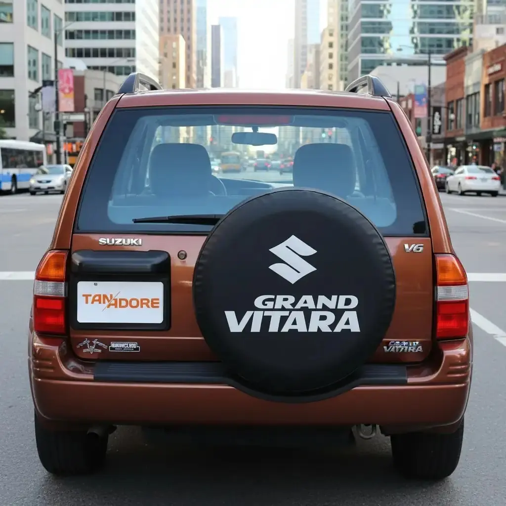 Movapex Spare Wheel Tire Cover For Suzuki Sidekick Vitara Samurai – 26-27 Inch