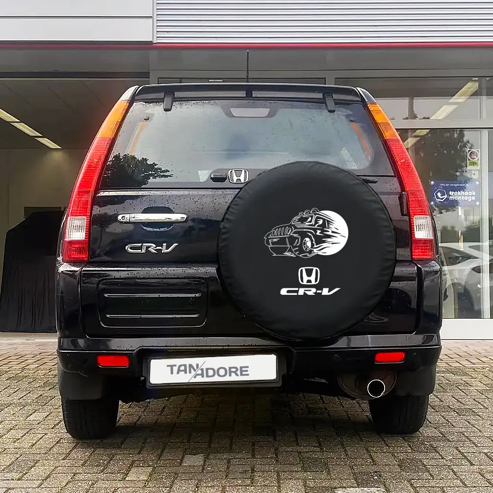 Honda CRV Logo Spare Wheel Tire CoverStepne Kılıfım TanAdore