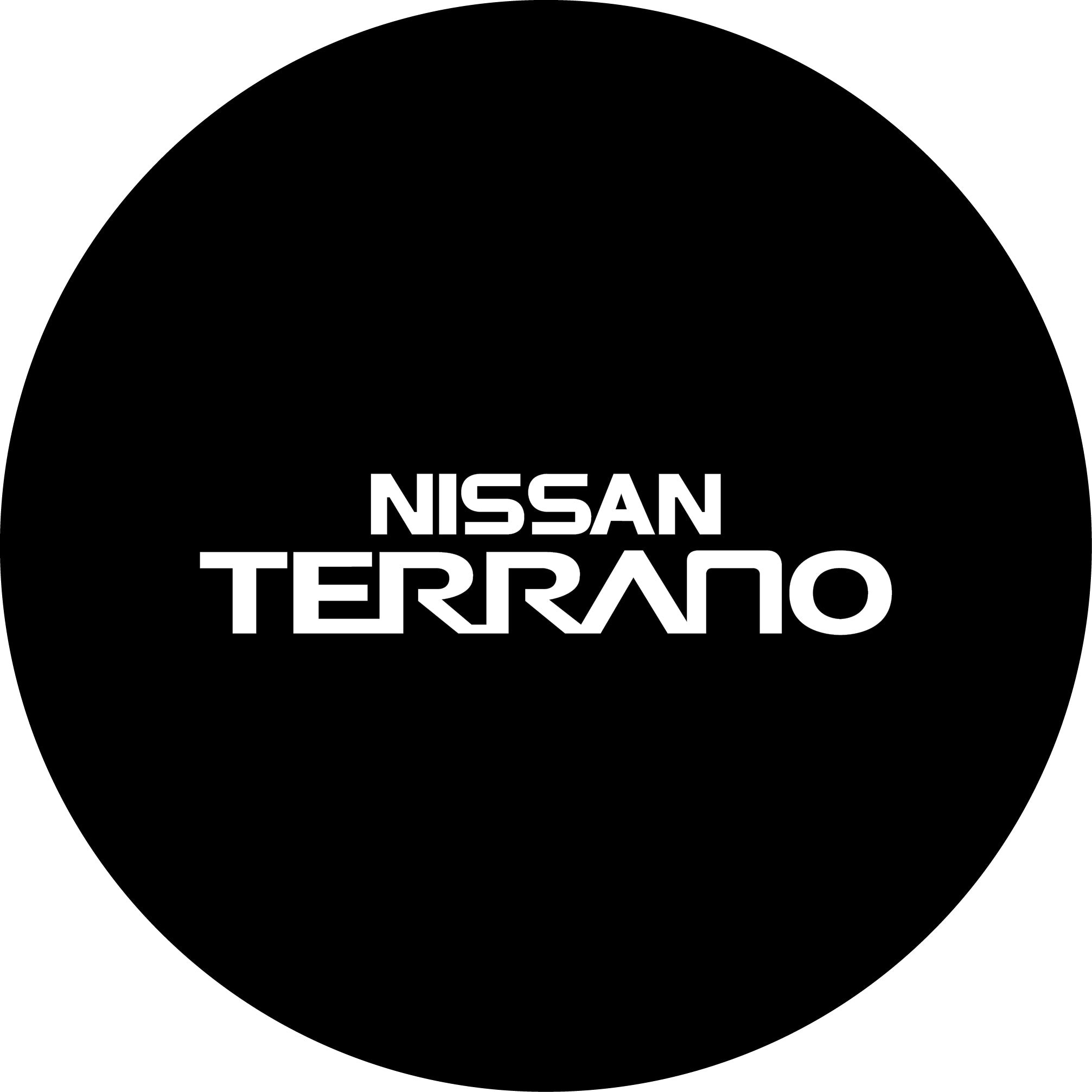 Чехол на запасное колесо с логотипом Nissan Terrano