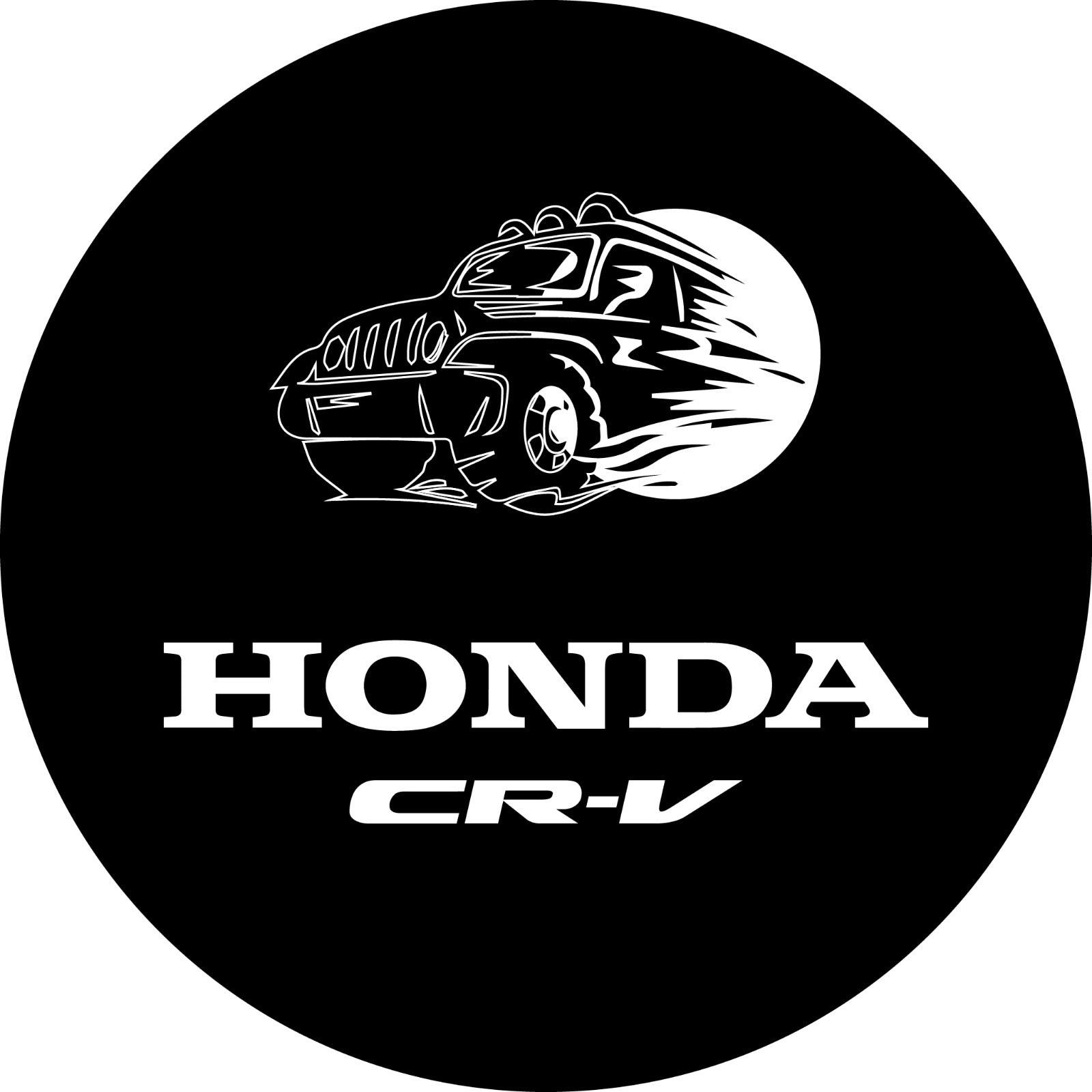 Honda CR-V Logo Spare Wheel Tire Cover