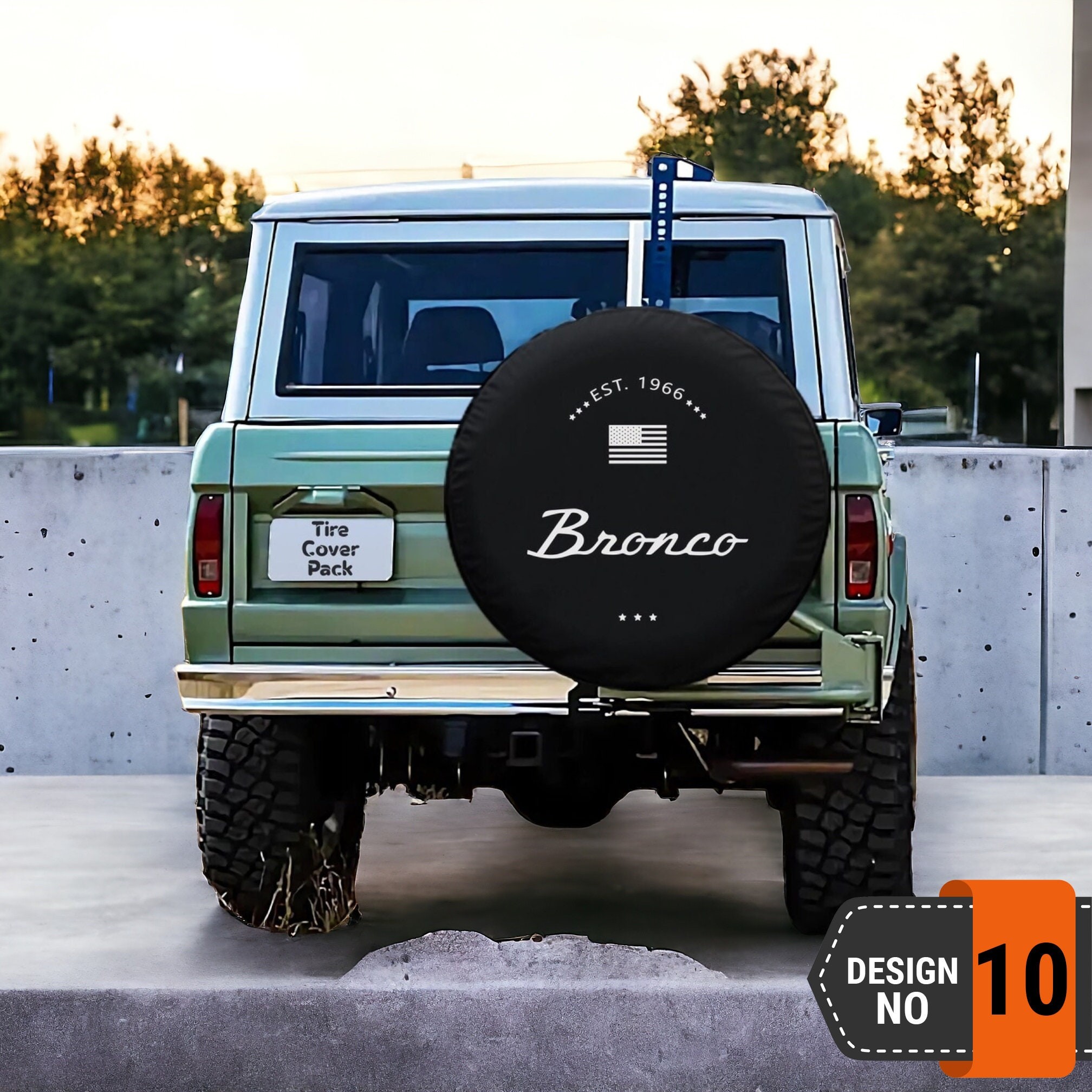 EST 1966 Ford Bronco Spare Tire Cover