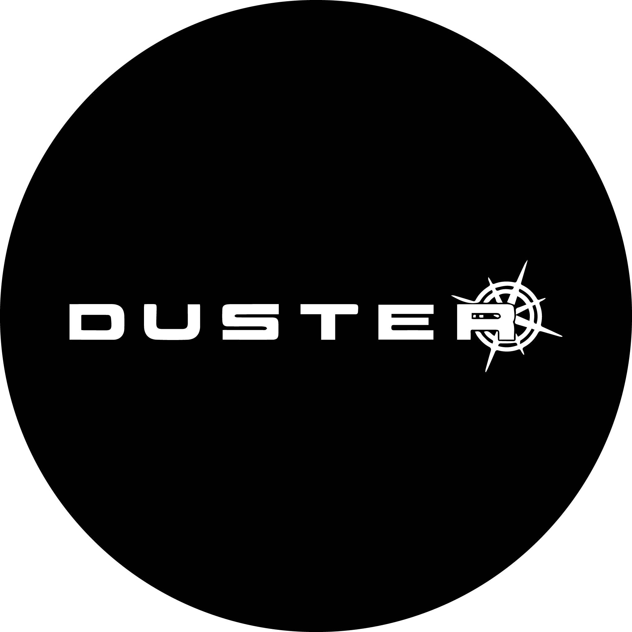 Чехол на запасное колесо с логотипом Duster