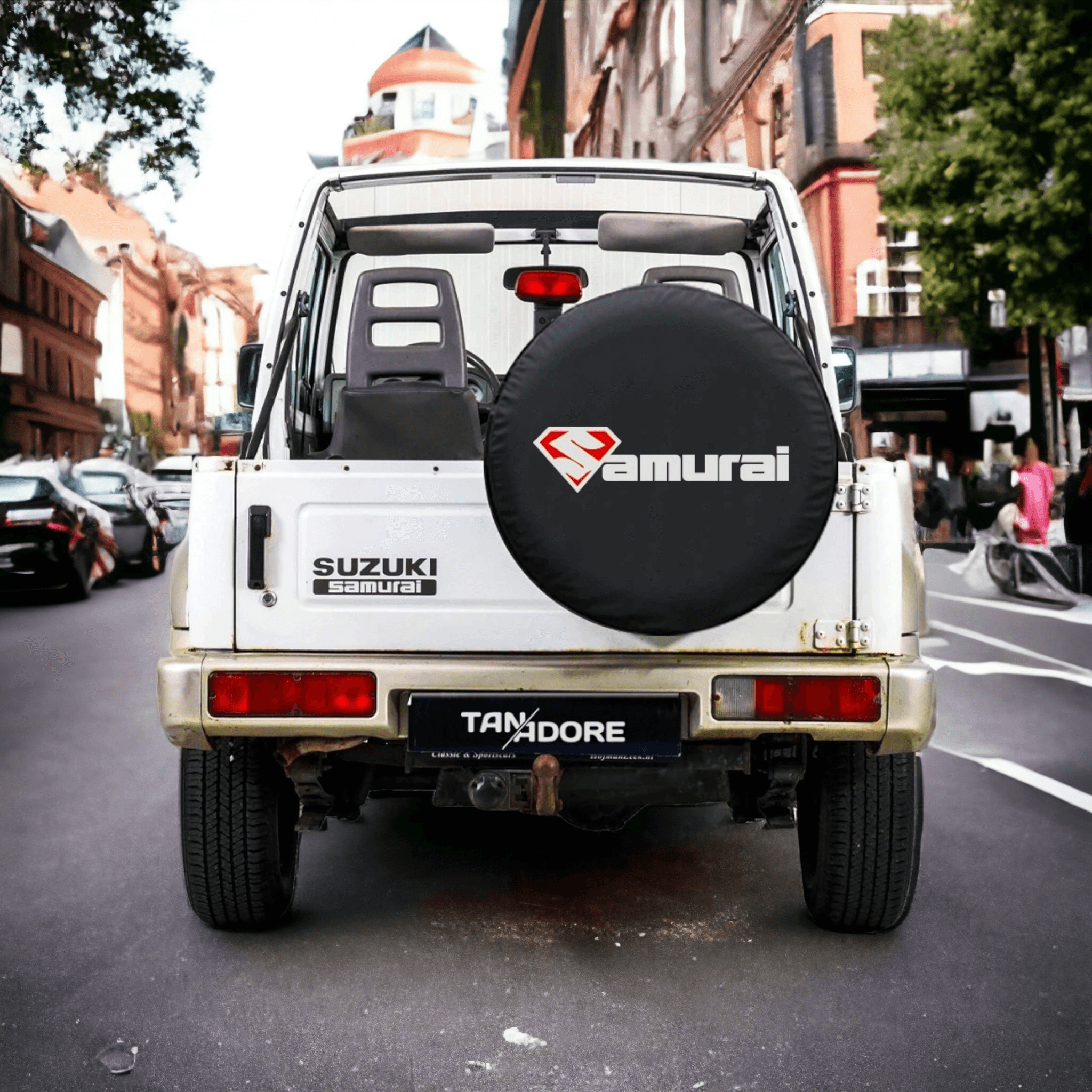 Samurai Spare Wheel Tire Cover