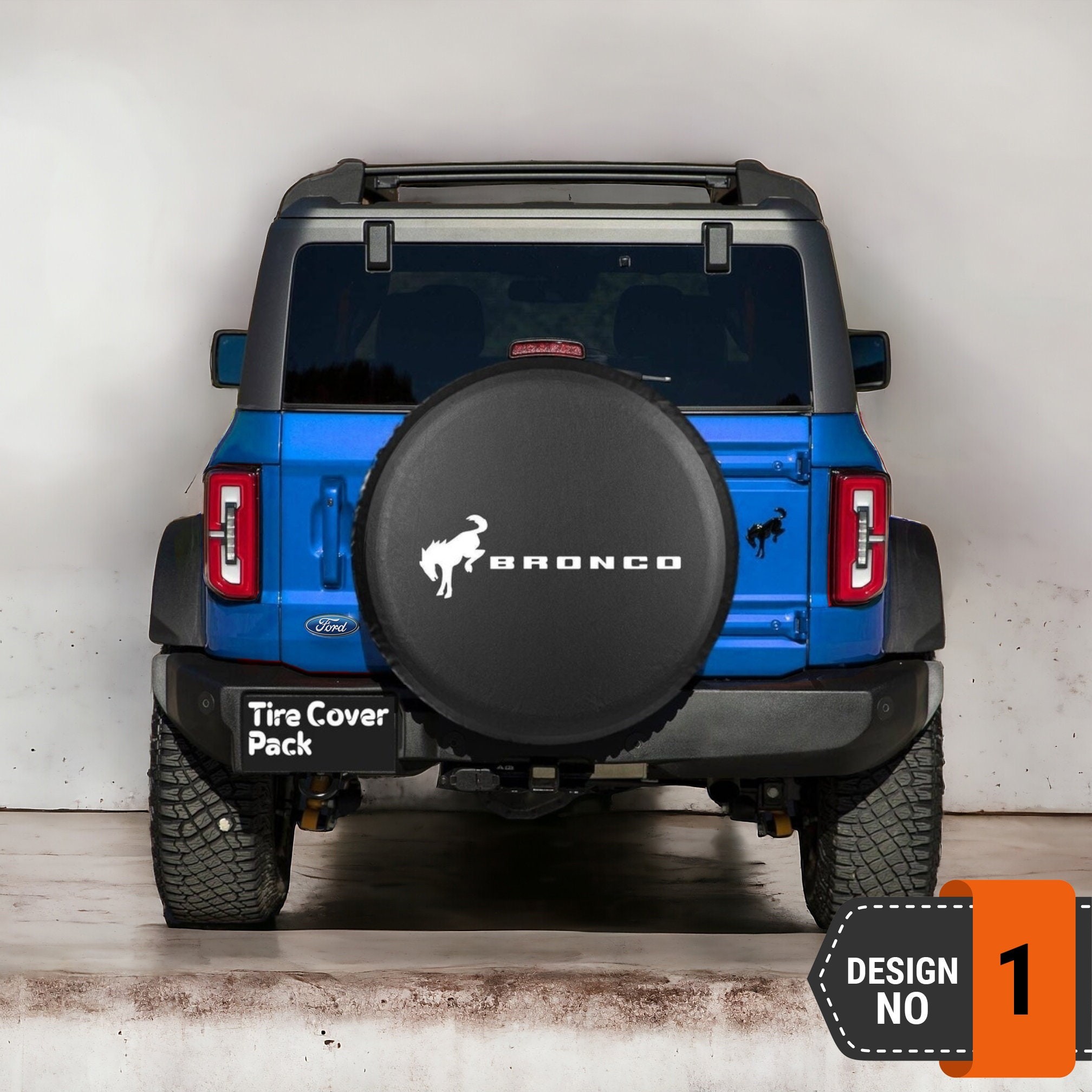 Ford Bronco Spare Tire Cover - 1st Style