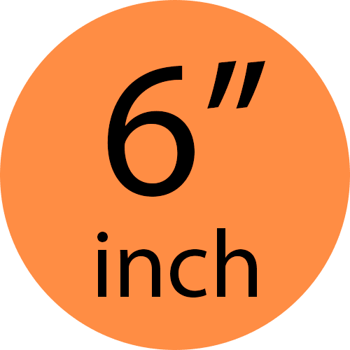 6" 15.24cm