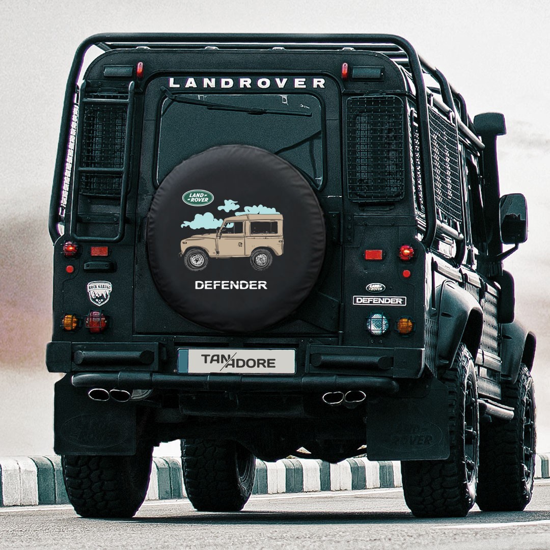 Land Rover Defender Tasarımlı Stepne Kılıfı