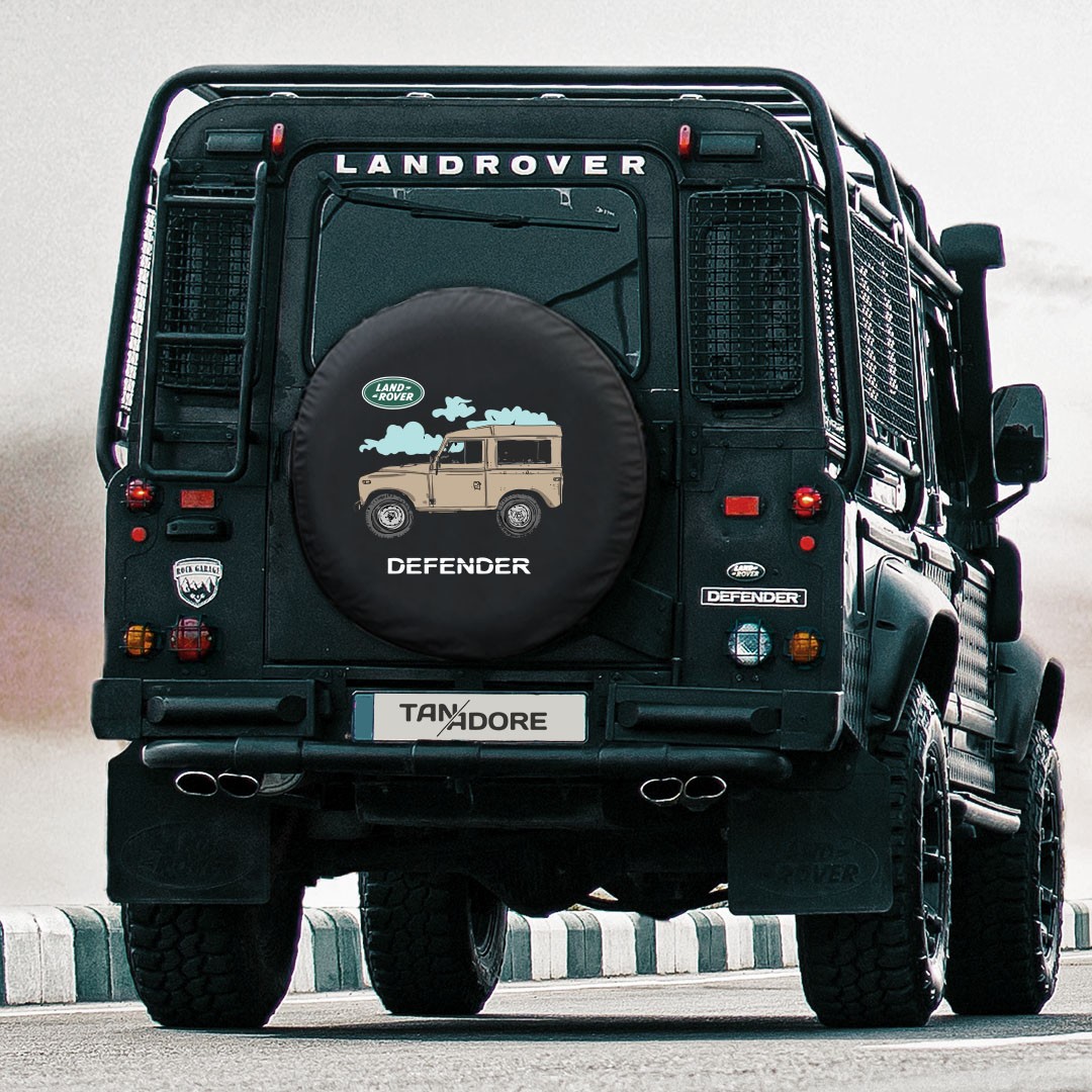 Land Rover Defender Designed Spare Wheel Tire Cover