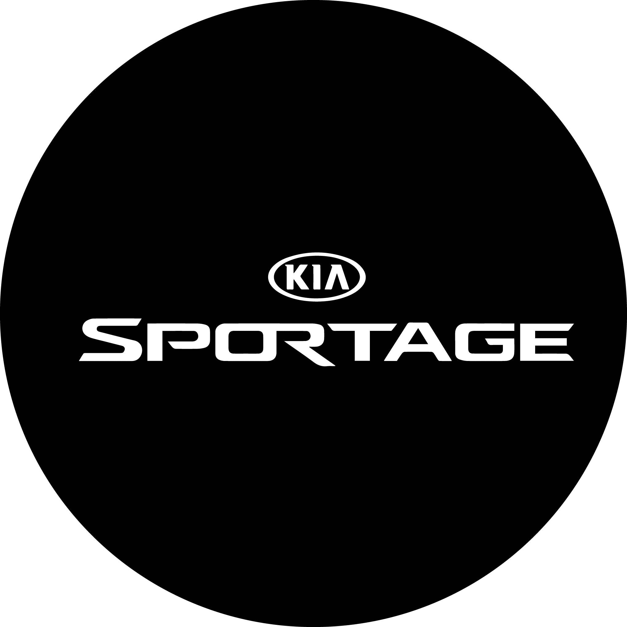 Чехол на запасное колесо с логотипом Sportage