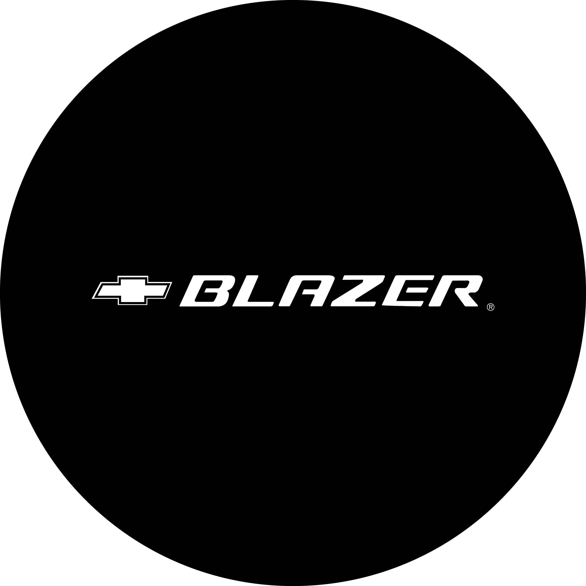 Чехол на запасное колесо с логотипом Blazer