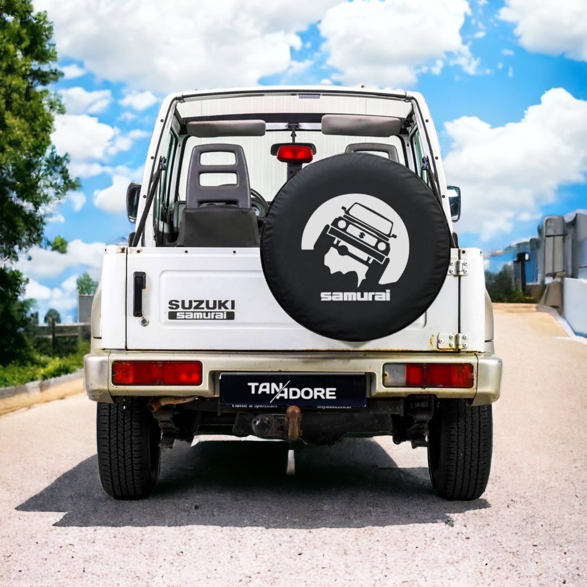 Samurai Spare Wheel Tire Cover