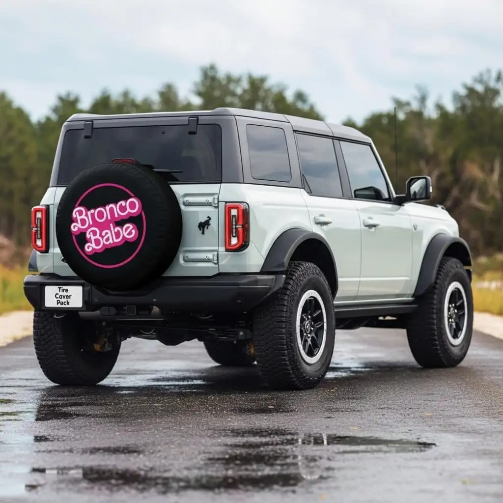 Bronco Babe Ford Bronco Spare Tire Cover