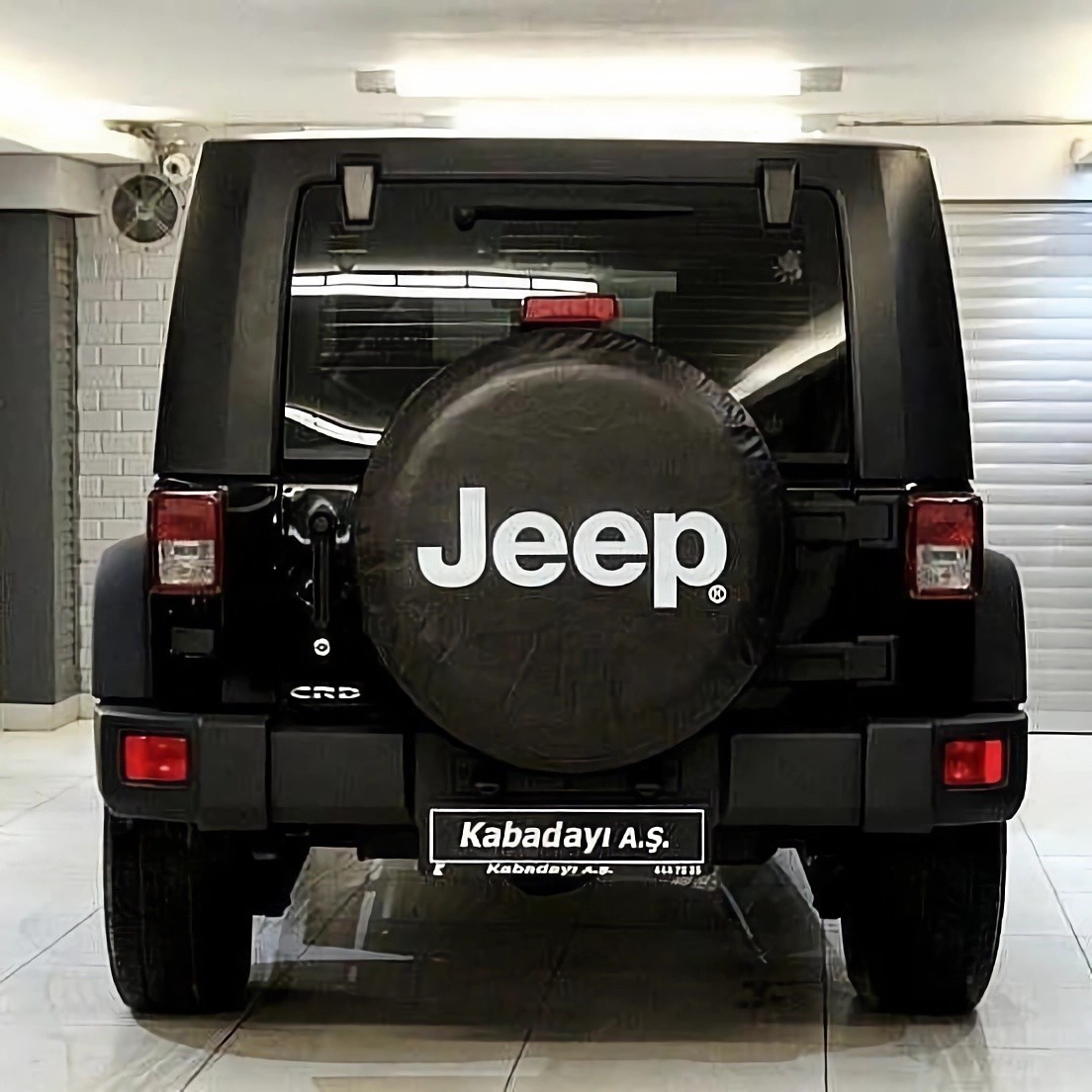 Jeep Yazı Logolu Stepne Kılıfı