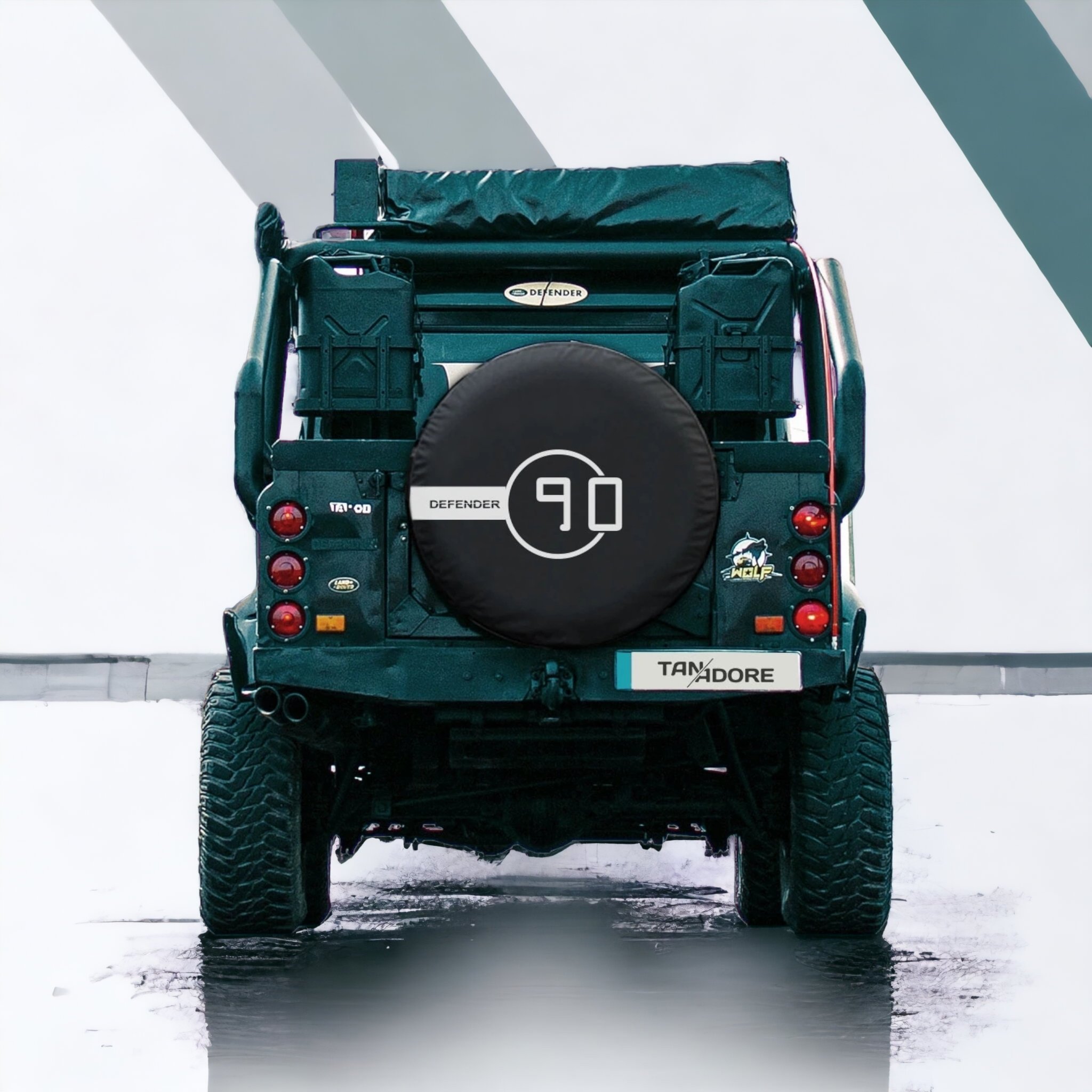 Defender 90 Spare Wheel Tire Cover