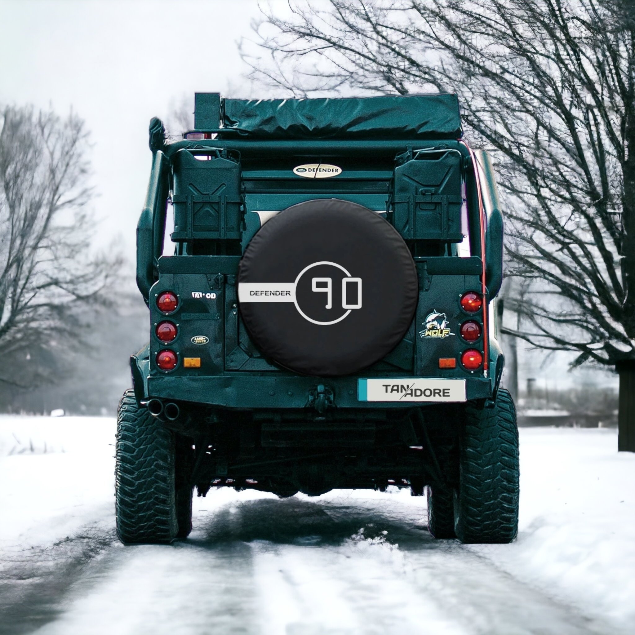 Defender 90 Spare Wheel Tire Cover