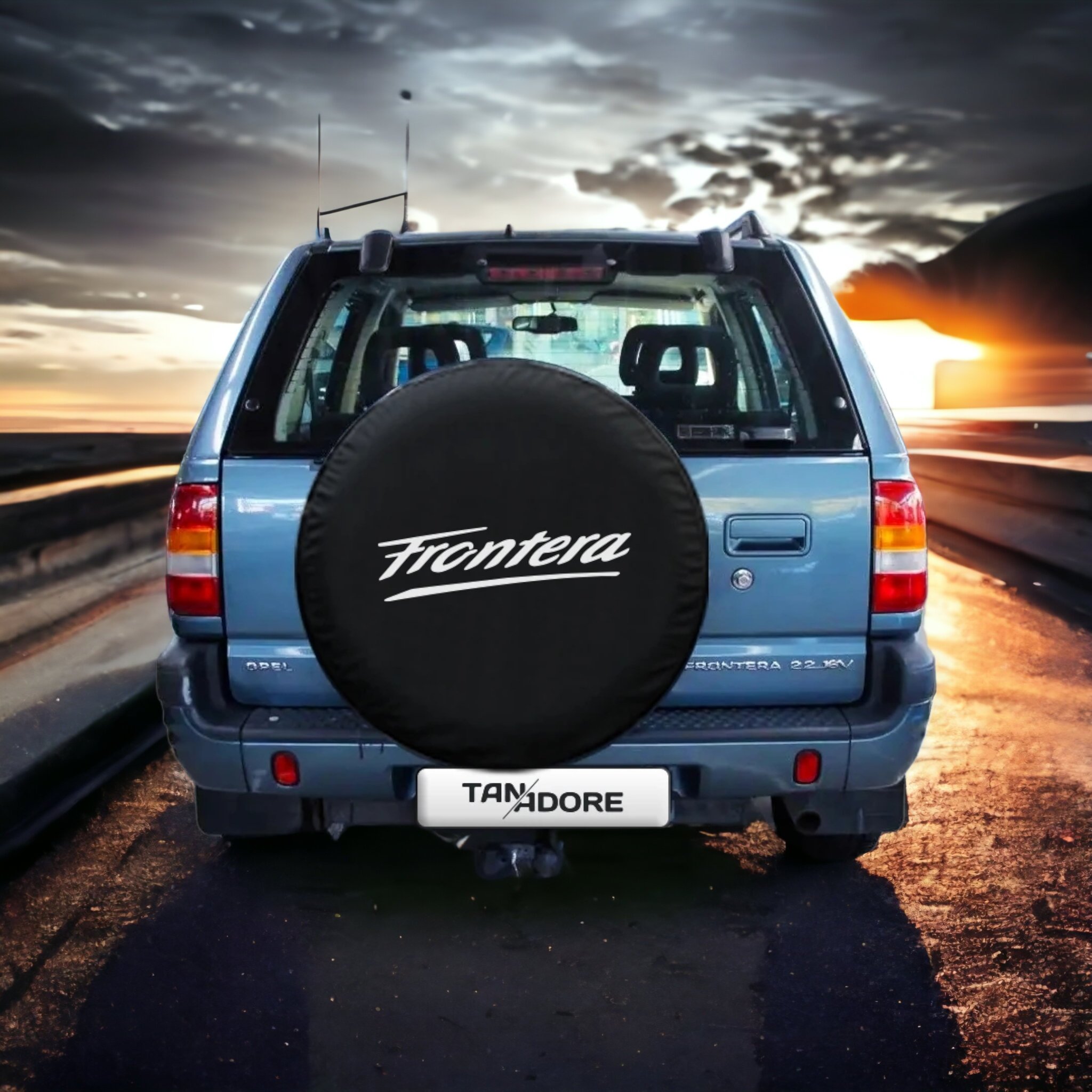 Frontera Logo Spare Wheel Tire Cover