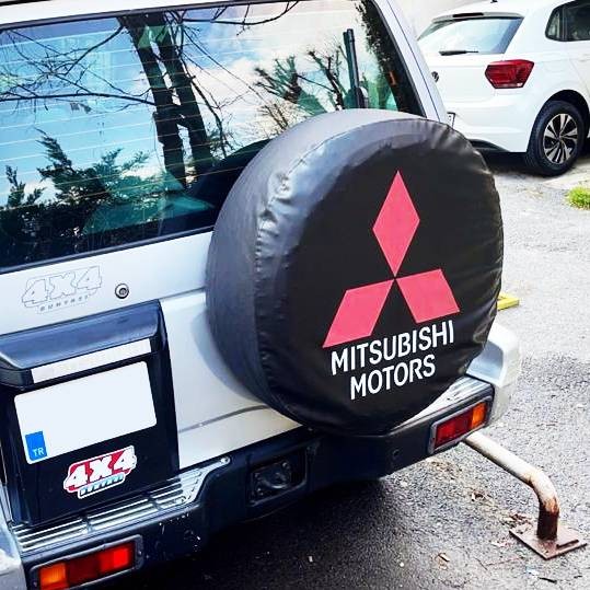 Mitsubishi Motors Logo Spare Wheel Tire Cover