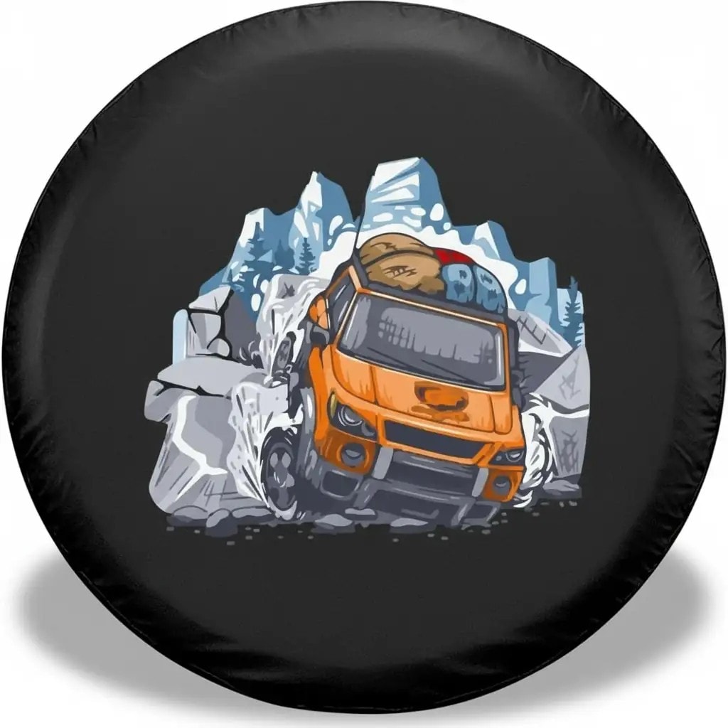 Offroad Araç Tasarımlı Stepne Kılıfı