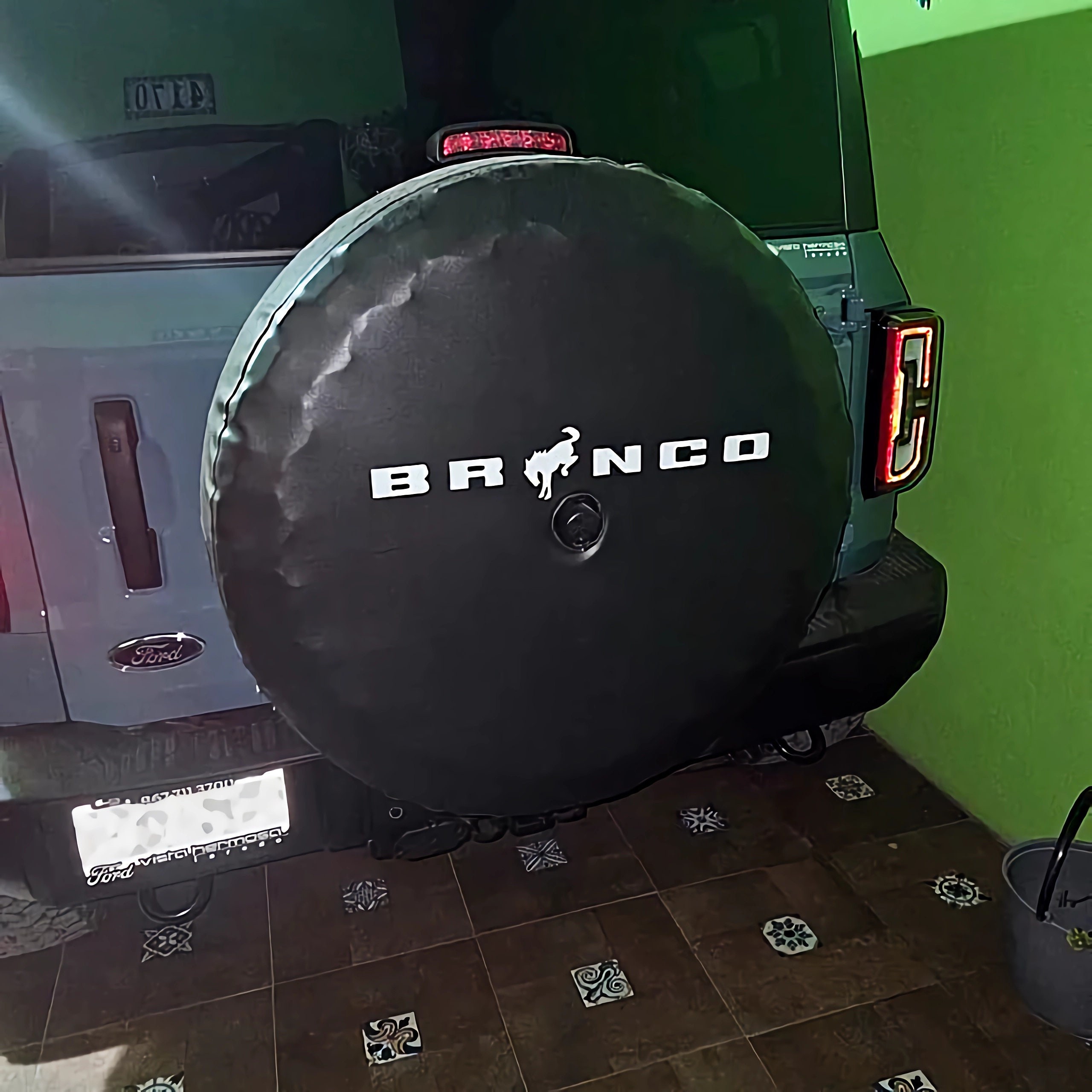 Ford Bronco Spare Tire Cover - 8th Style