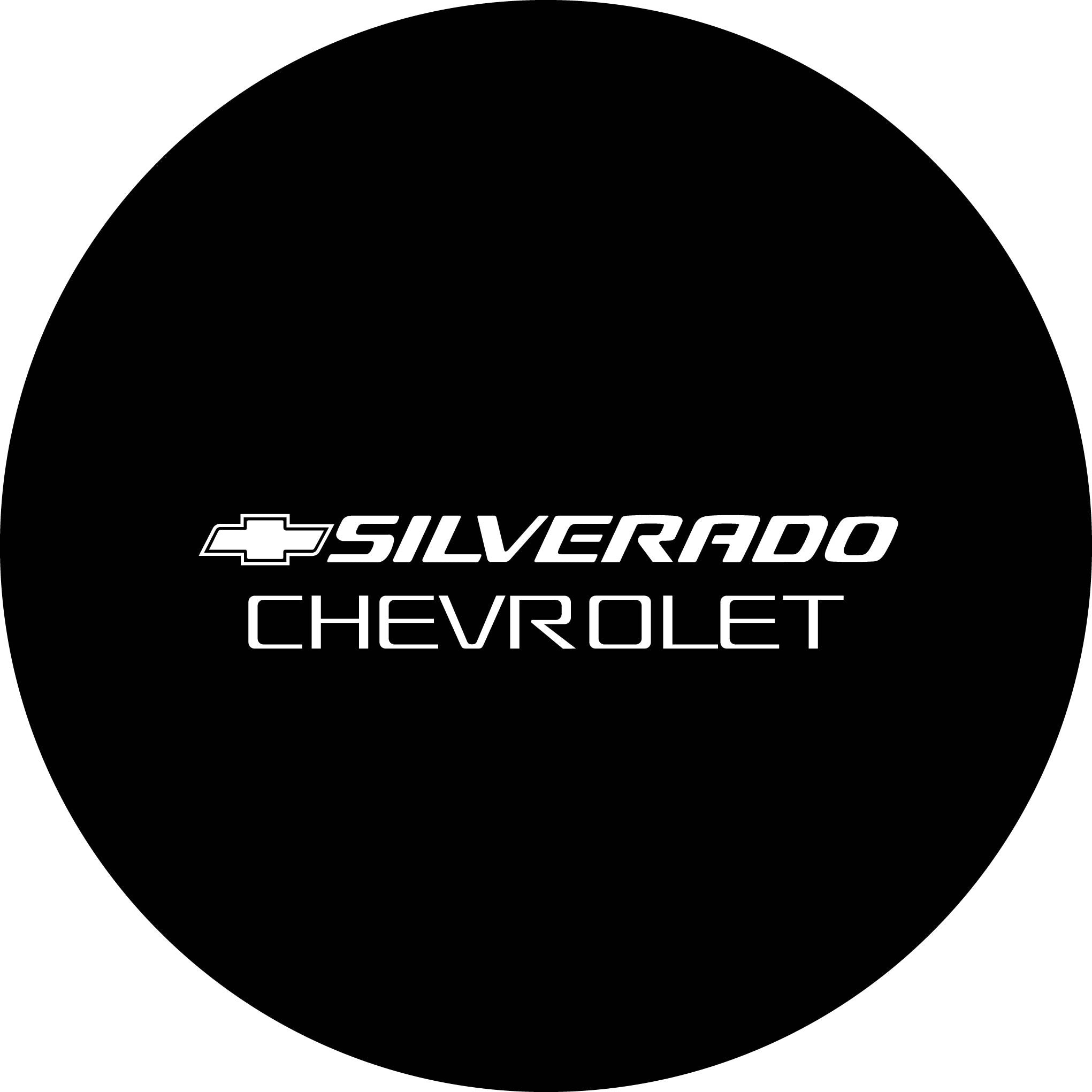 Silverado Logo Spare Wheel Tire Cover