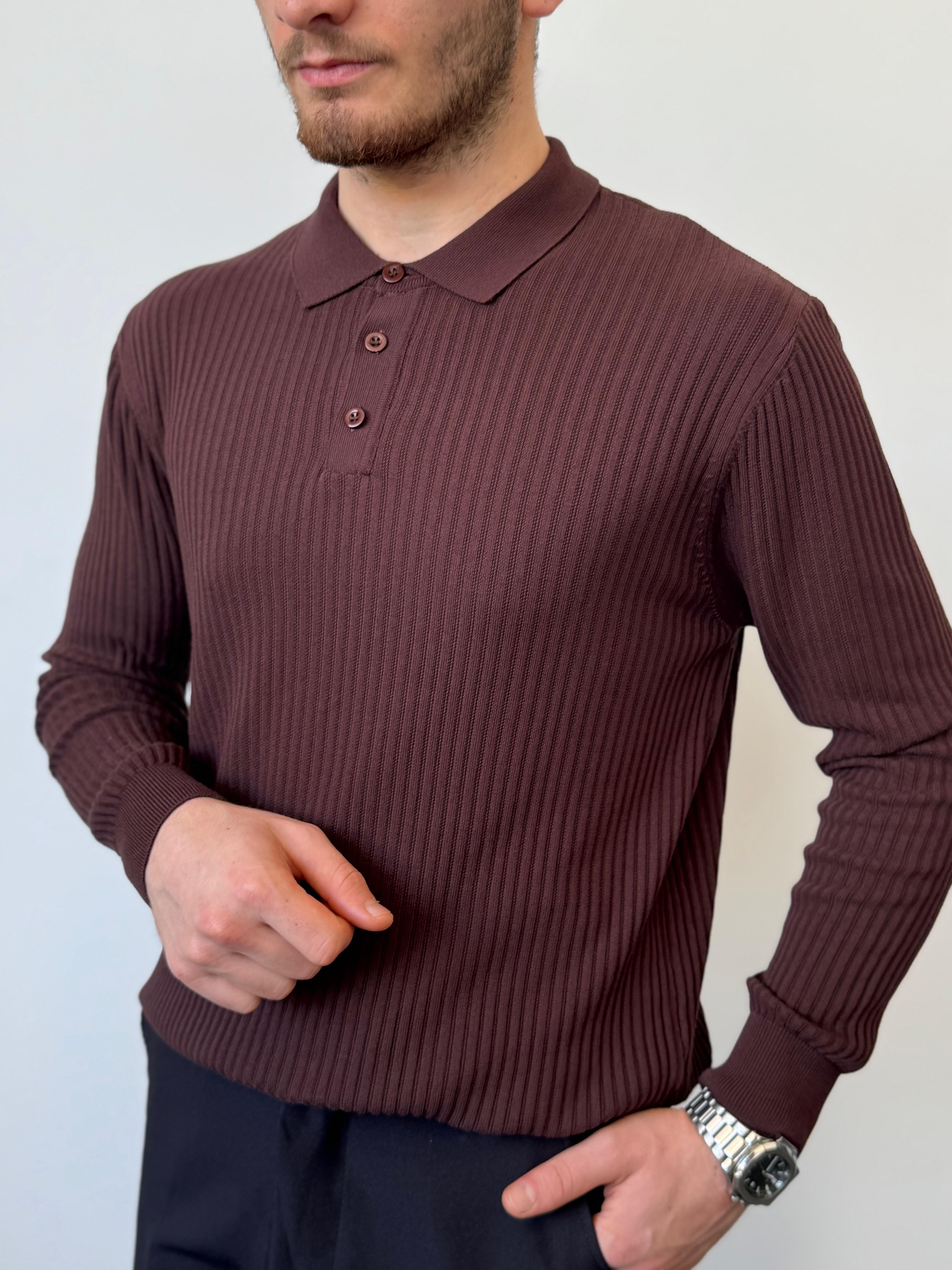 Üst Düzey Kumaş Kalitesi Polo Yaka Regular Fit Old Money Triko