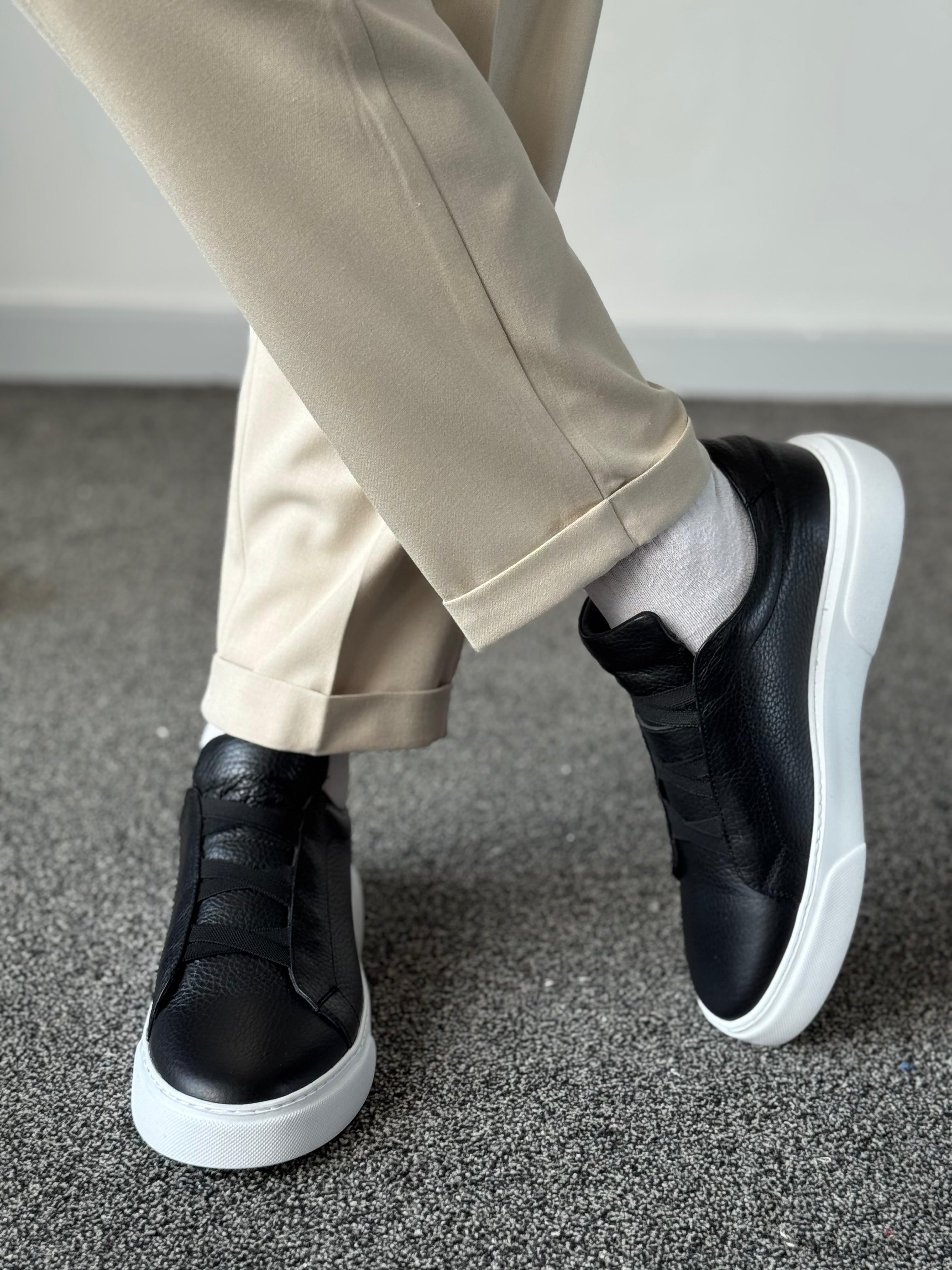 Hakiki Deri Eva Taban Yazlık Sneaker