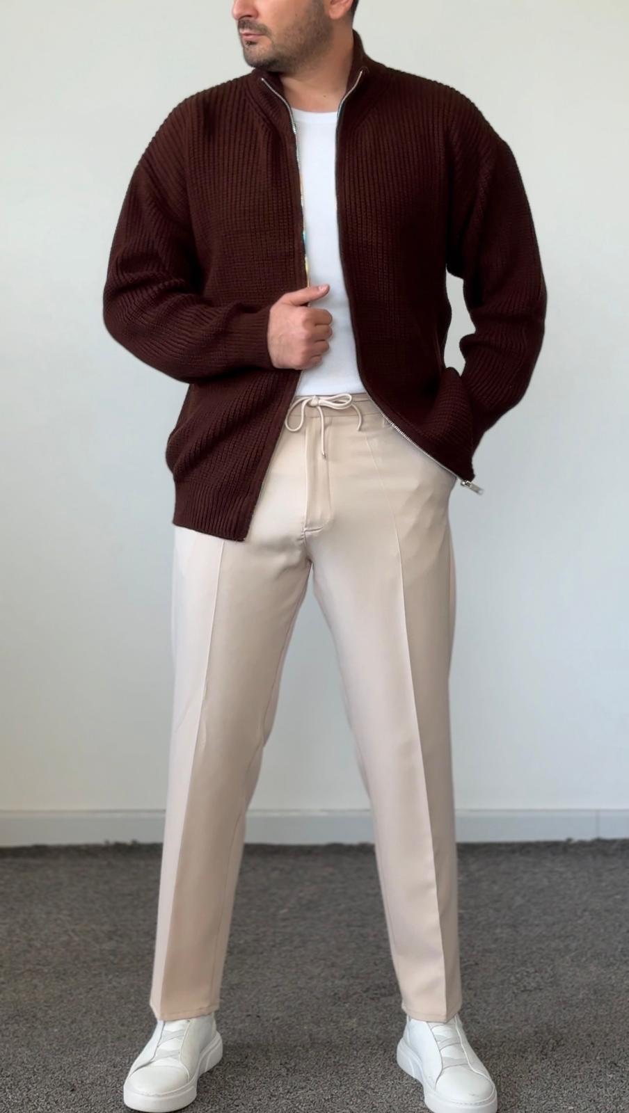 KOMBİN Hırka+Pantolon (Kemer Hediyeli)