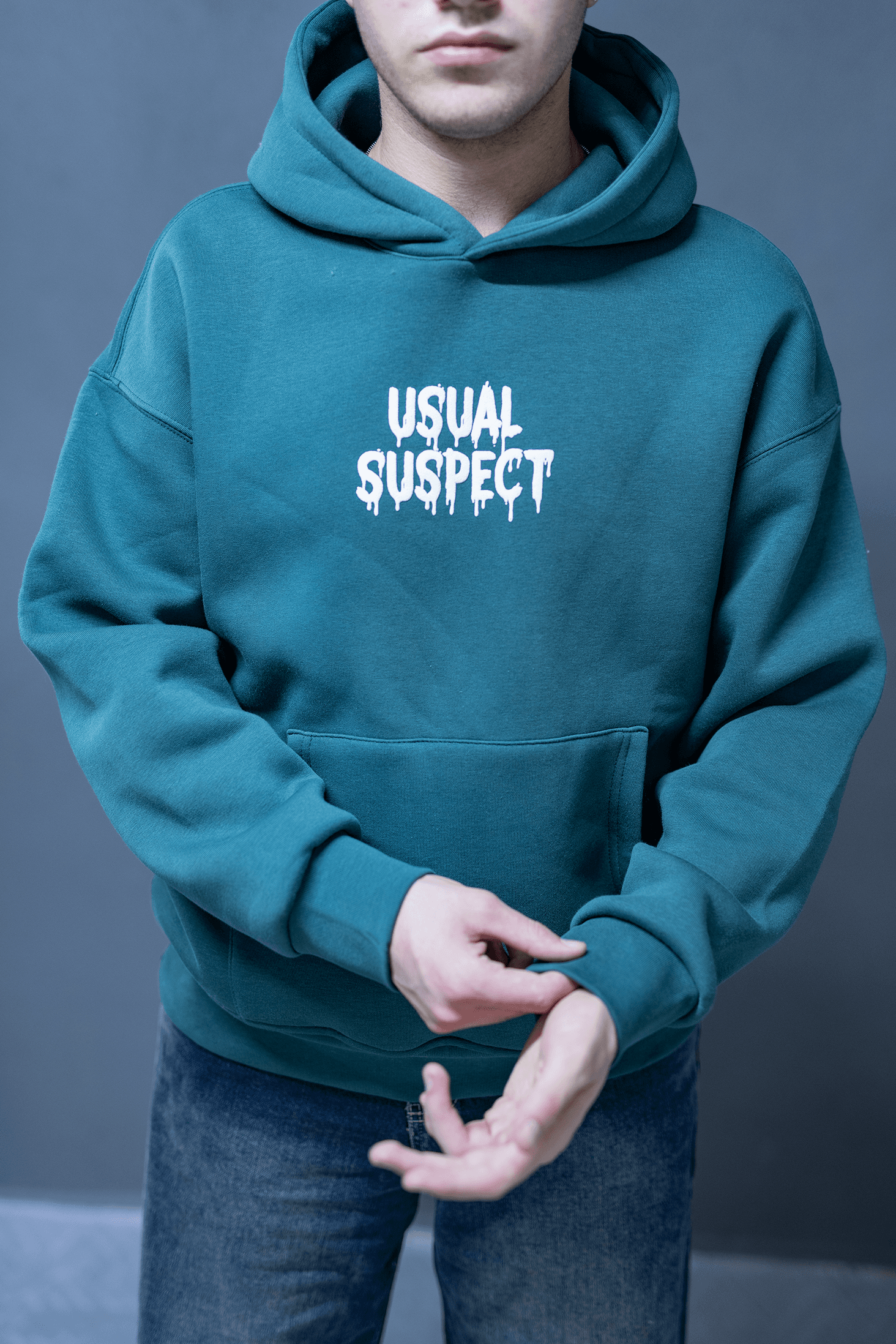 Baskılı Hoodie