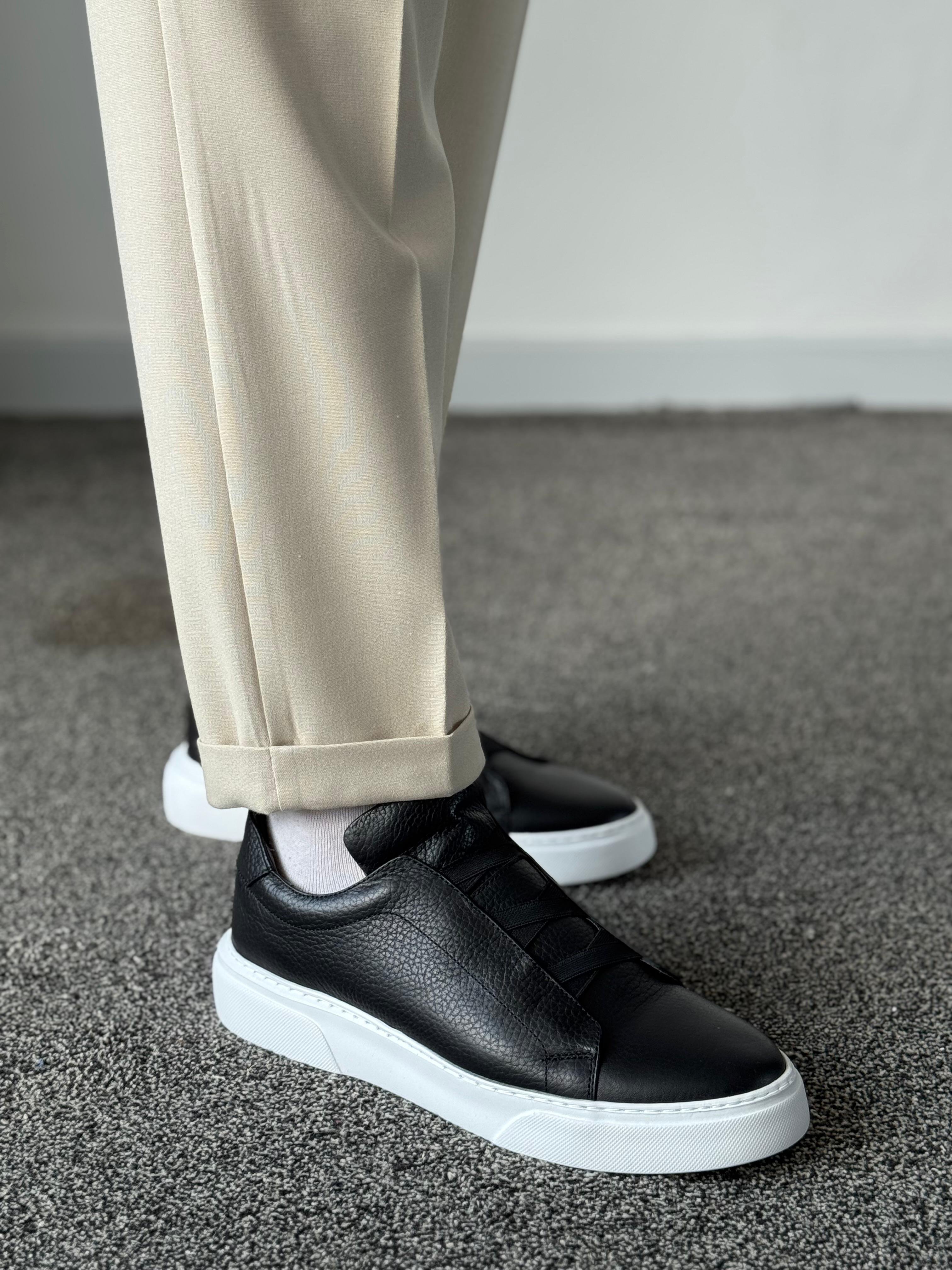 Hakiki Deri Eva Taban Yazlık Sneaker