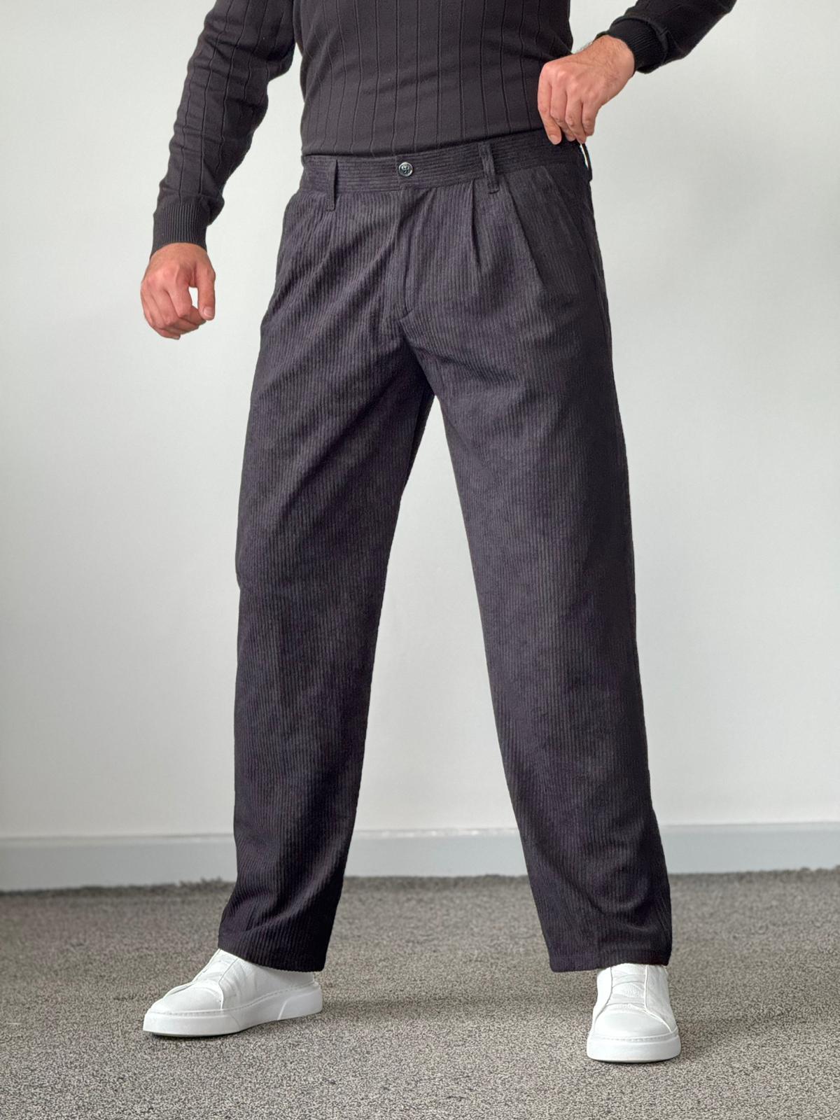 Premium Kalite Baggy Kadife Pantolon