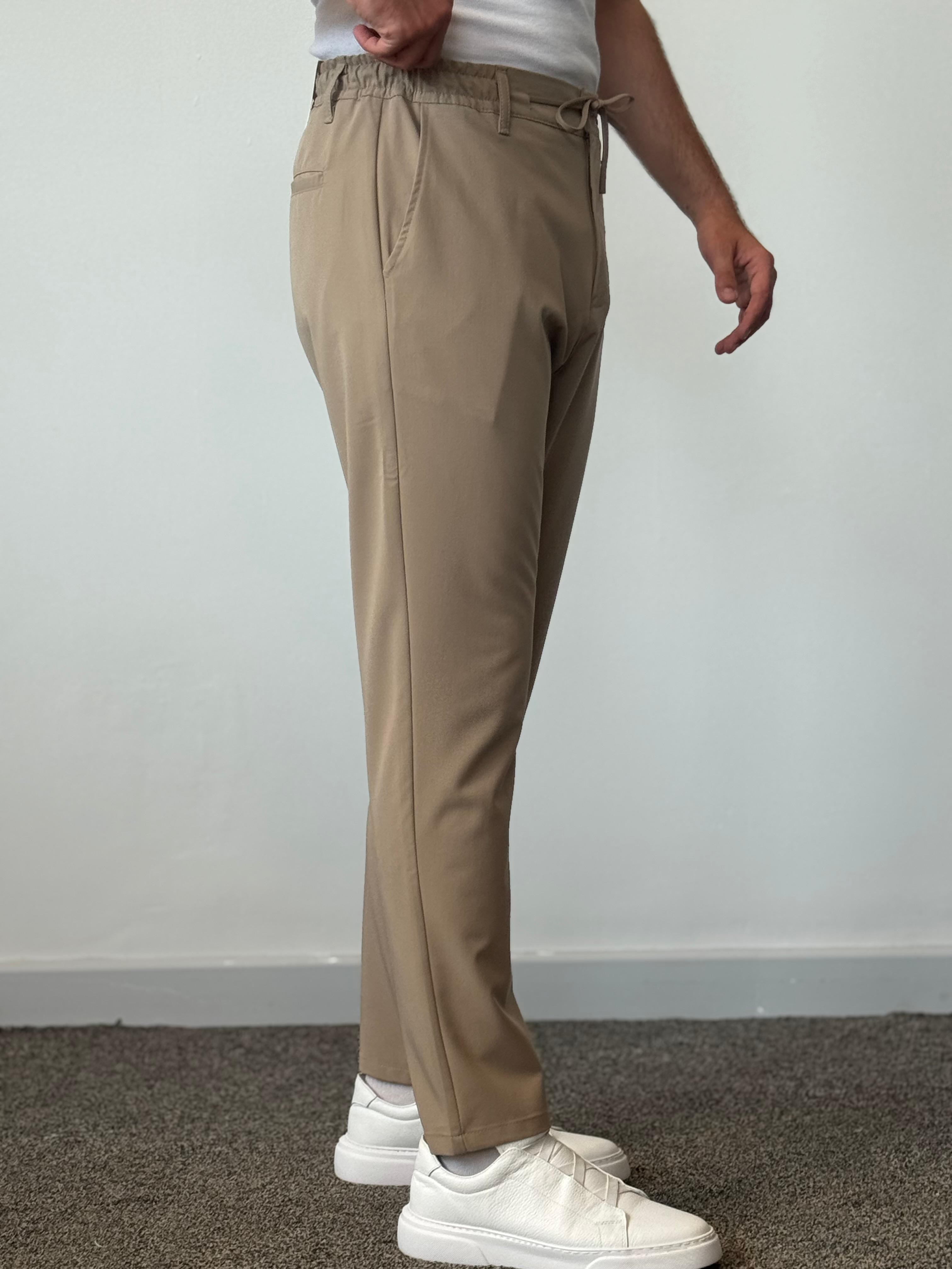 Yüksek Kalite Paraşüt Kumaş Regular Pantolon