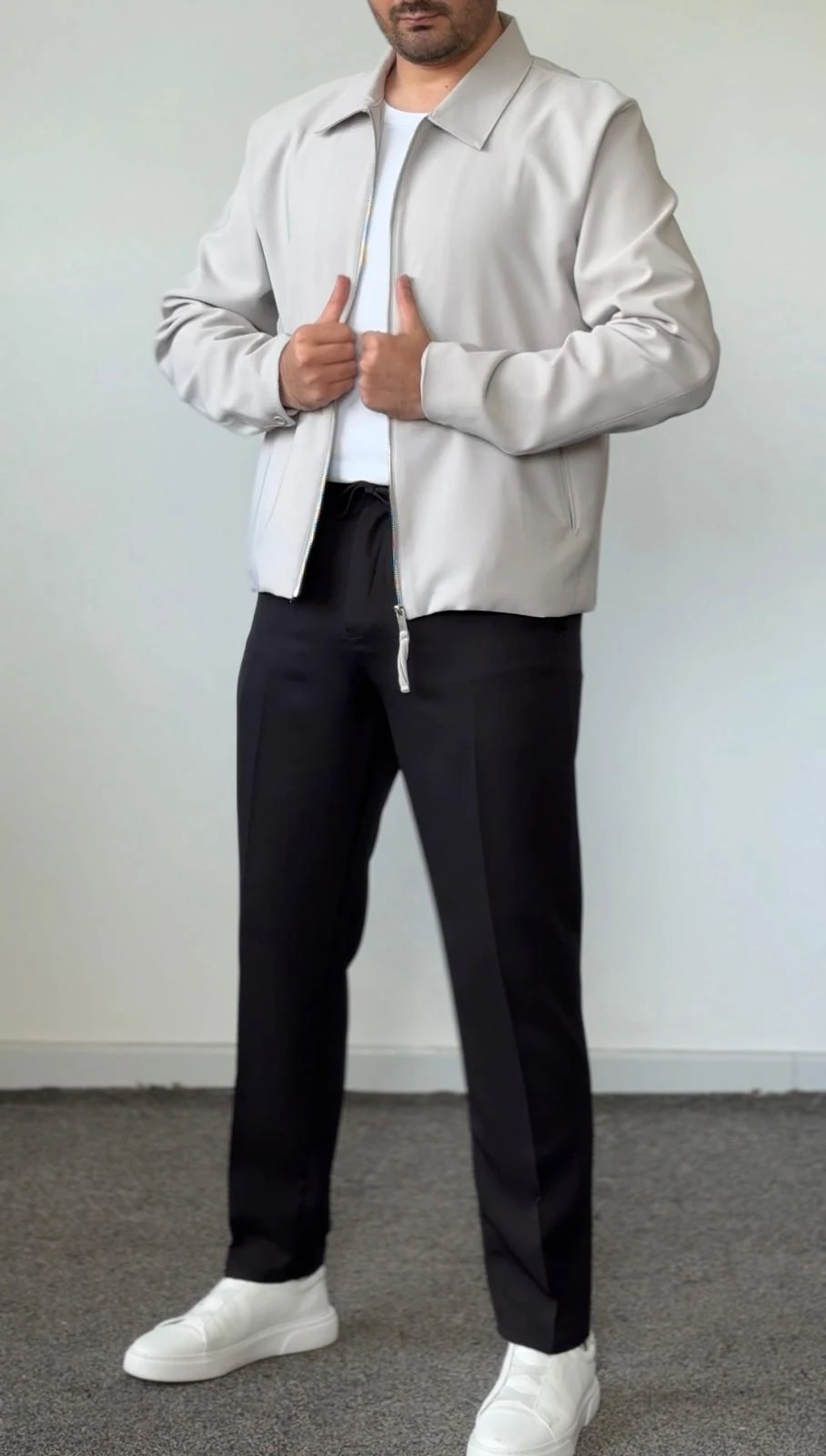 KOMBİN Ceket+Tişört+Pantolon 