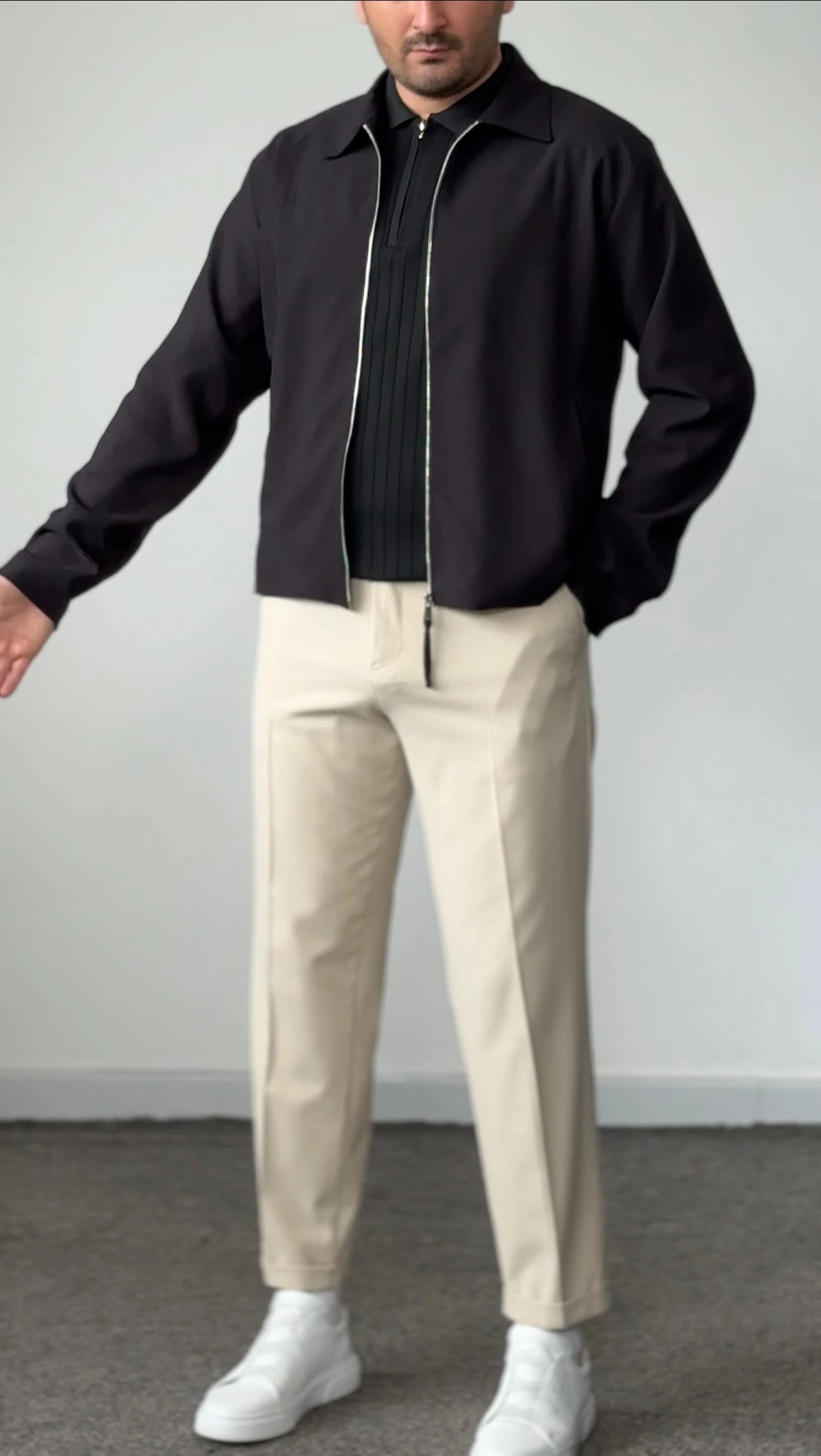 KOMBİN Ceket+Trıko+Pantolon (Kemer Hediyeli)